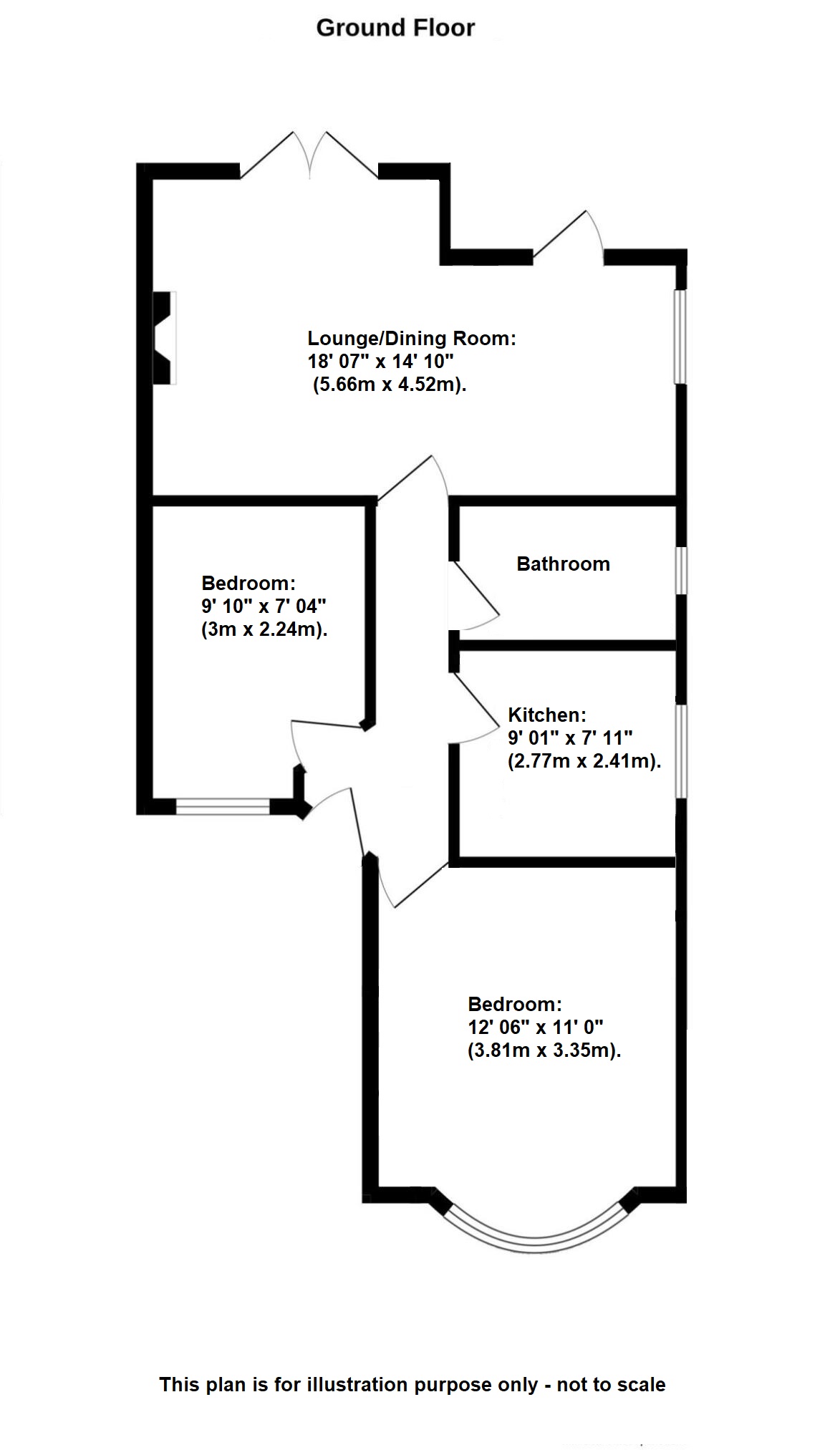 Oregon Square, Orpington floorplan