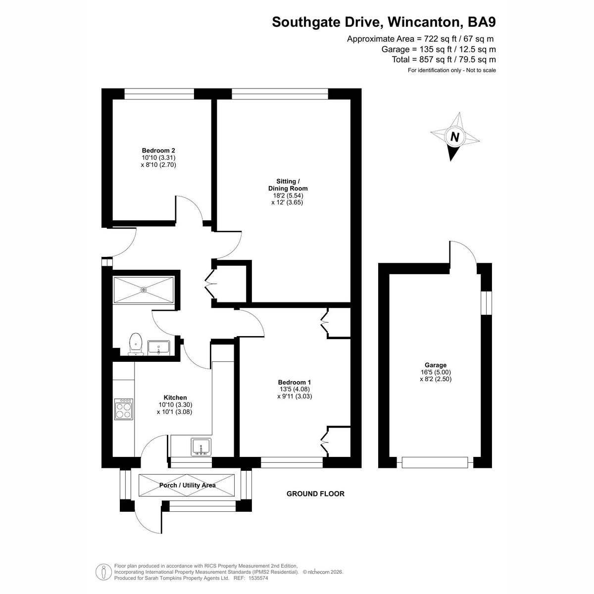 Southgate Drive, Wincanton floorplan