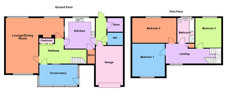 13, Parkways, Doncaster floorplan