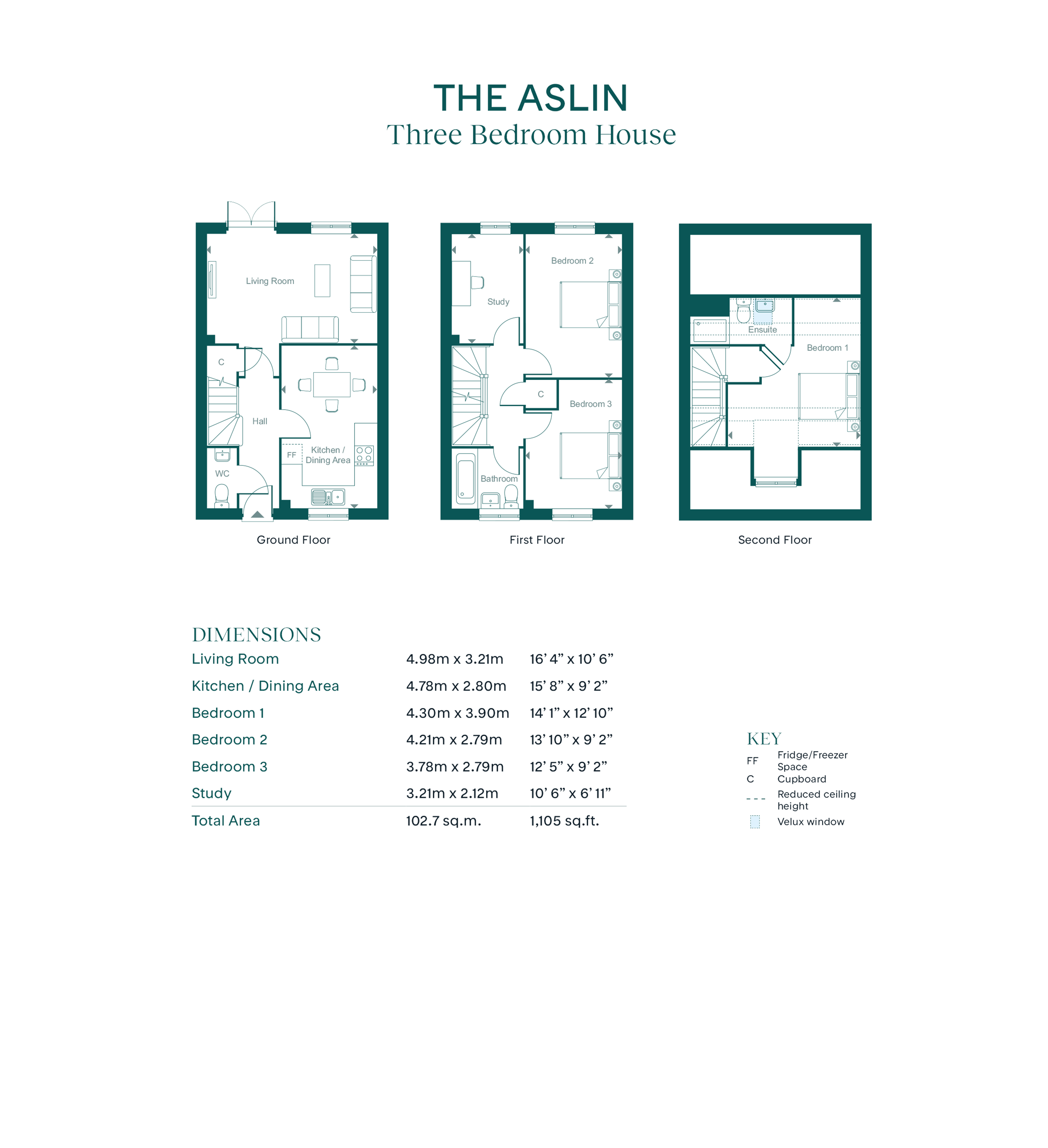 Leaf Living at Great Haddon Wood, Peterborough, PE7, Great Haddon floorplan
