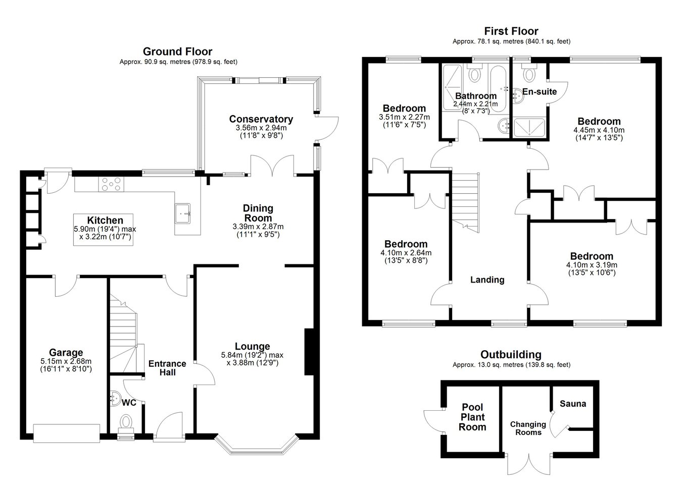 7, Thompson Close, Folkestone floorplan