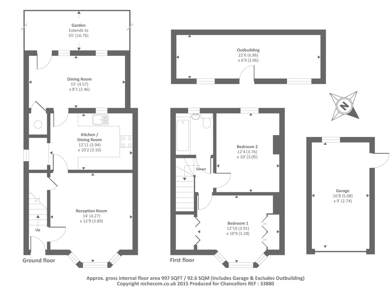Free property report 72 Boswell Road, Oxford, OX4 3HN Chimnie