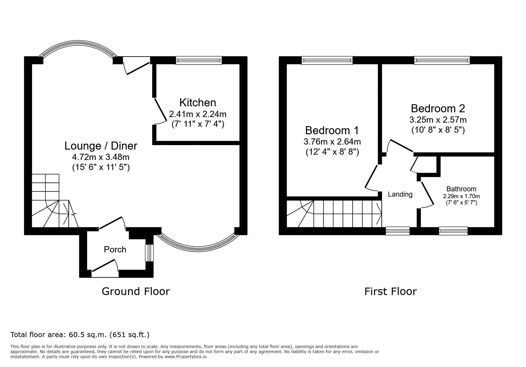 65, Castle Way, Morpeth floorplan