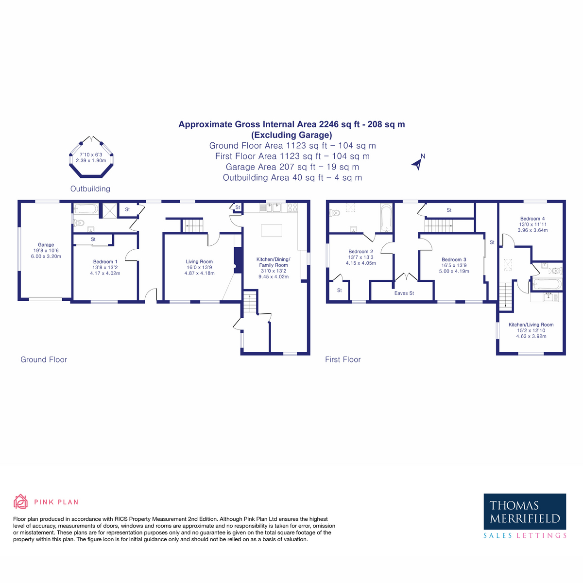 64, Station Road, Brize Norton floorplan