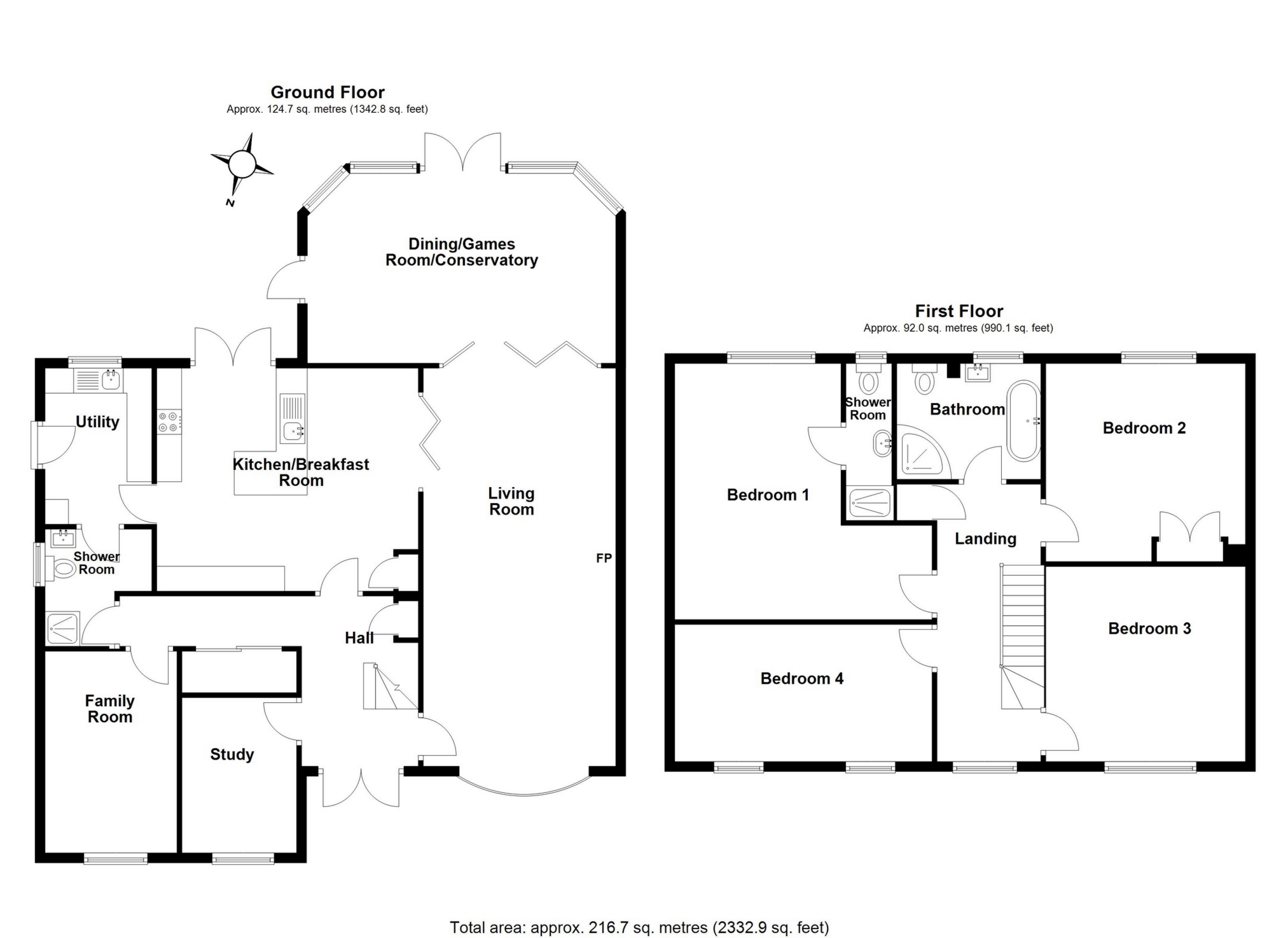 White Lodge, Stondon Road, Ongar floorplan