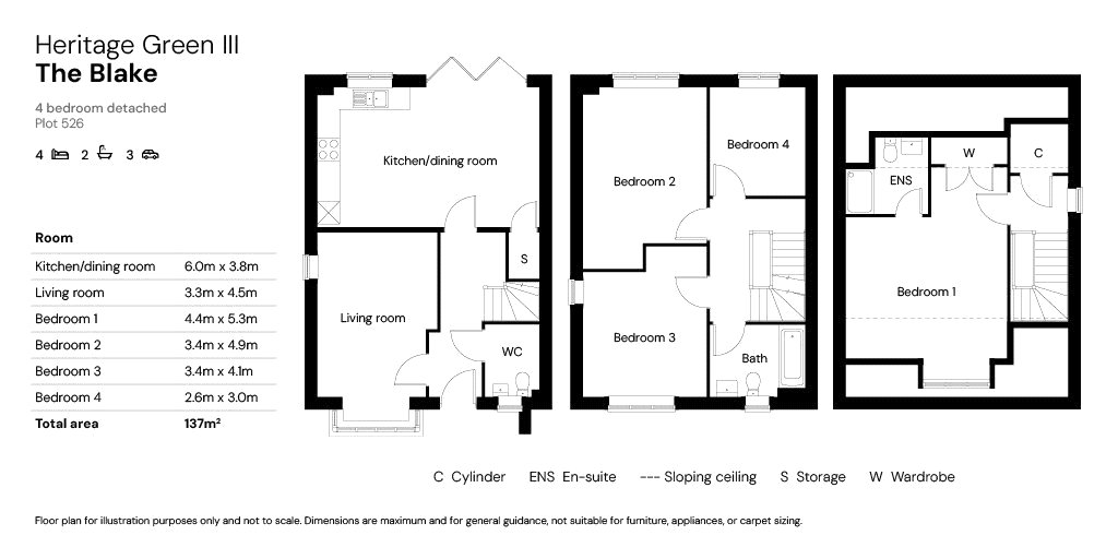 Plot 526 @ 30% Heritage Green,, Chudleigh Road, Exeter floorplan