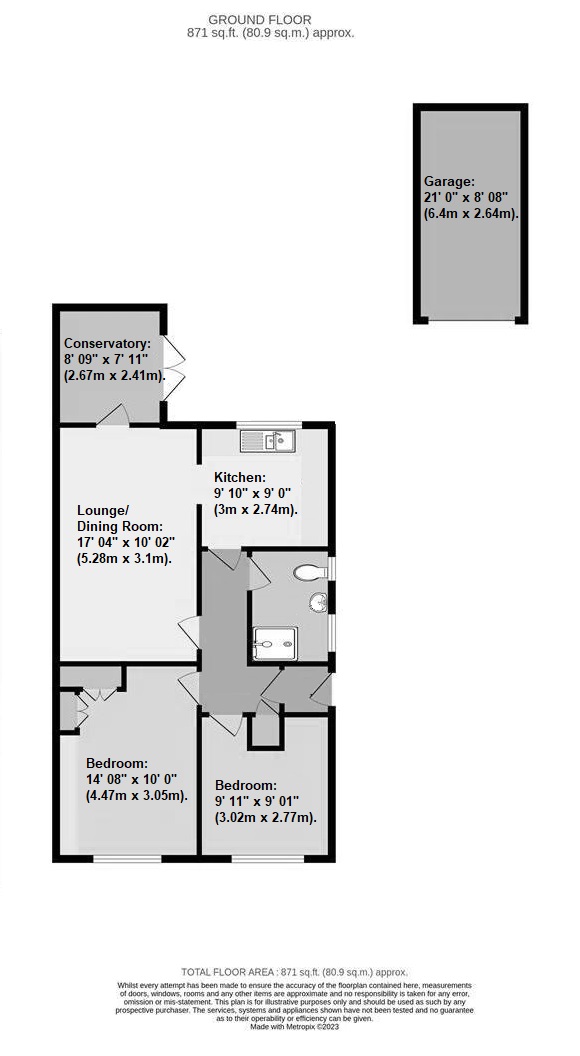Oregon Square, Orpington floorplan