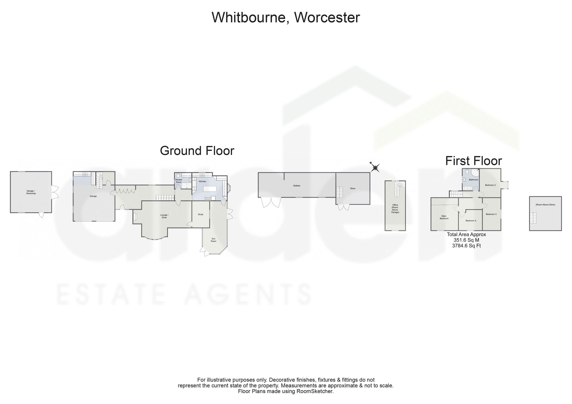Stocking Gobbetts, Worcester floorplan