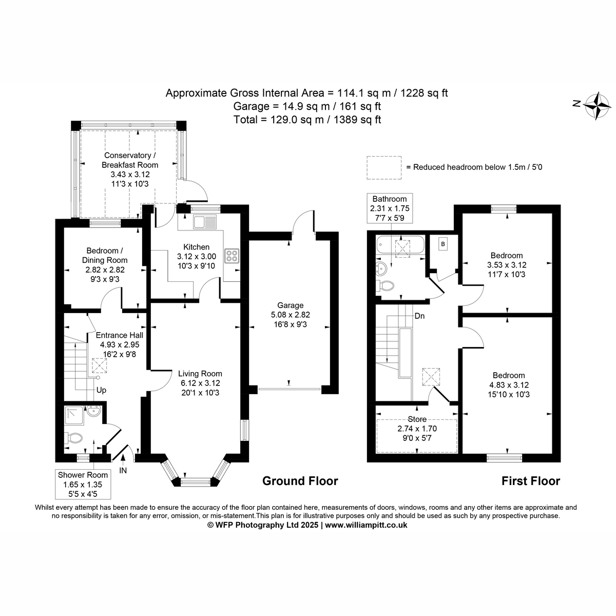 6 Rectory Close, Paston Road, Mundesley floorplan