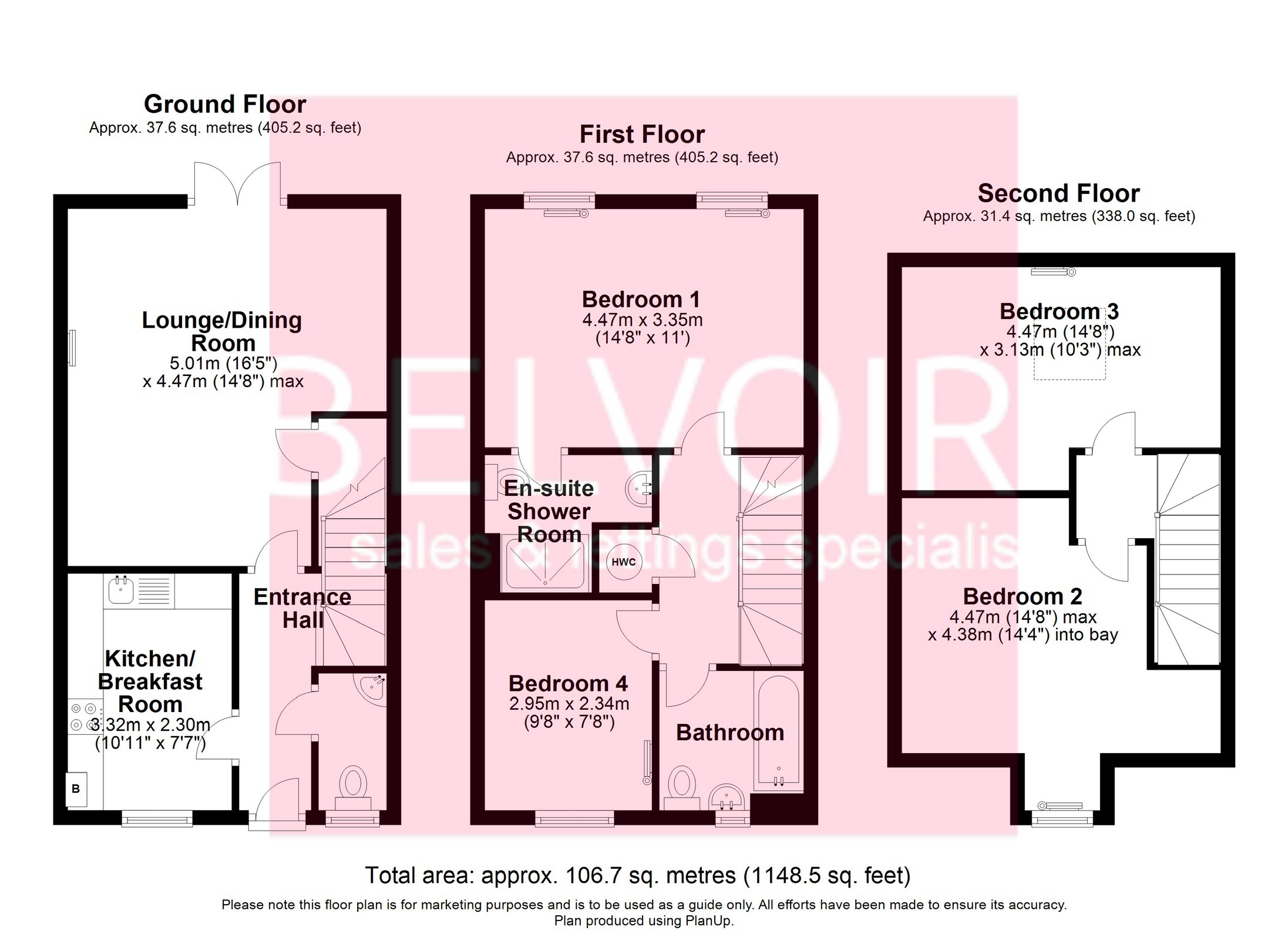 7, Joyford Passage, Cheltenham floorplan