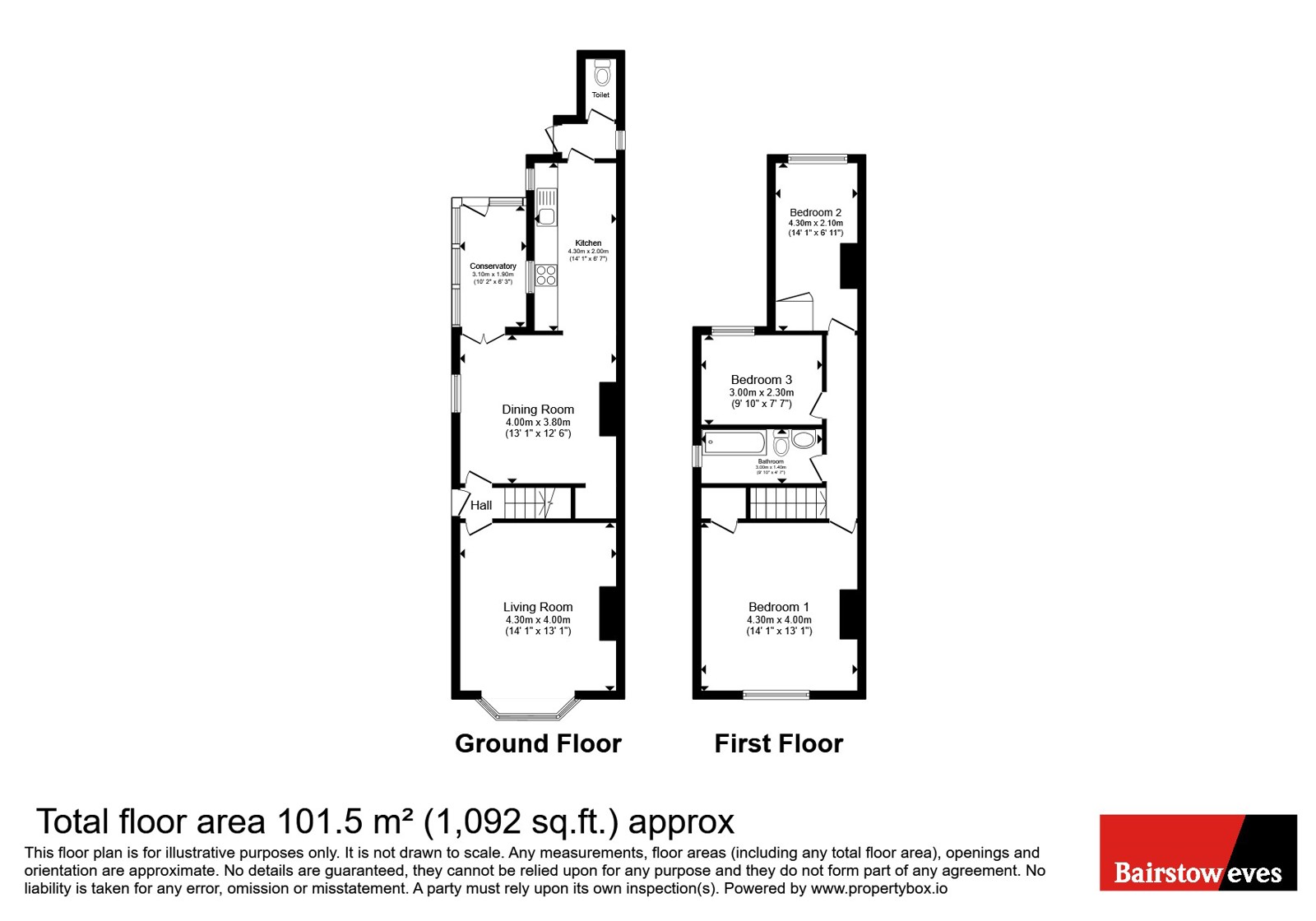 5, Deabill Street, Nottingham floorplan