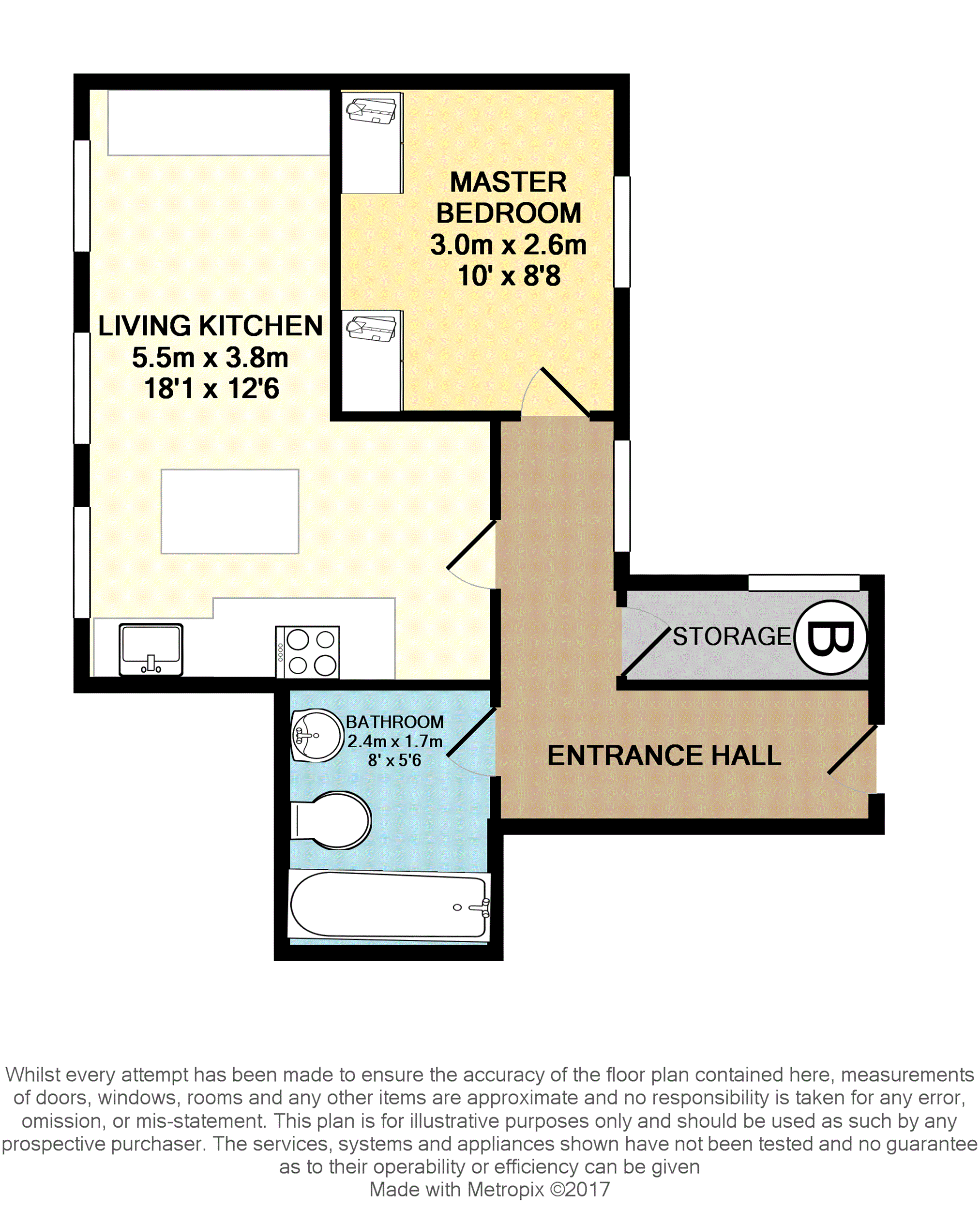 1 Bedrooms Flat to rent in 15 Market Place, Batley WF17