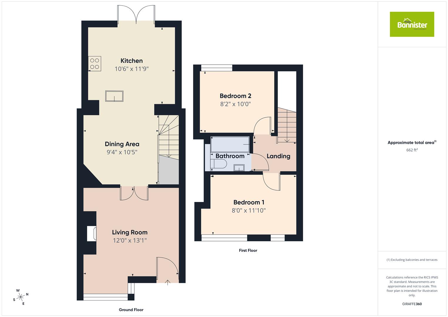 64, Church Road, North Ferriby floorplan