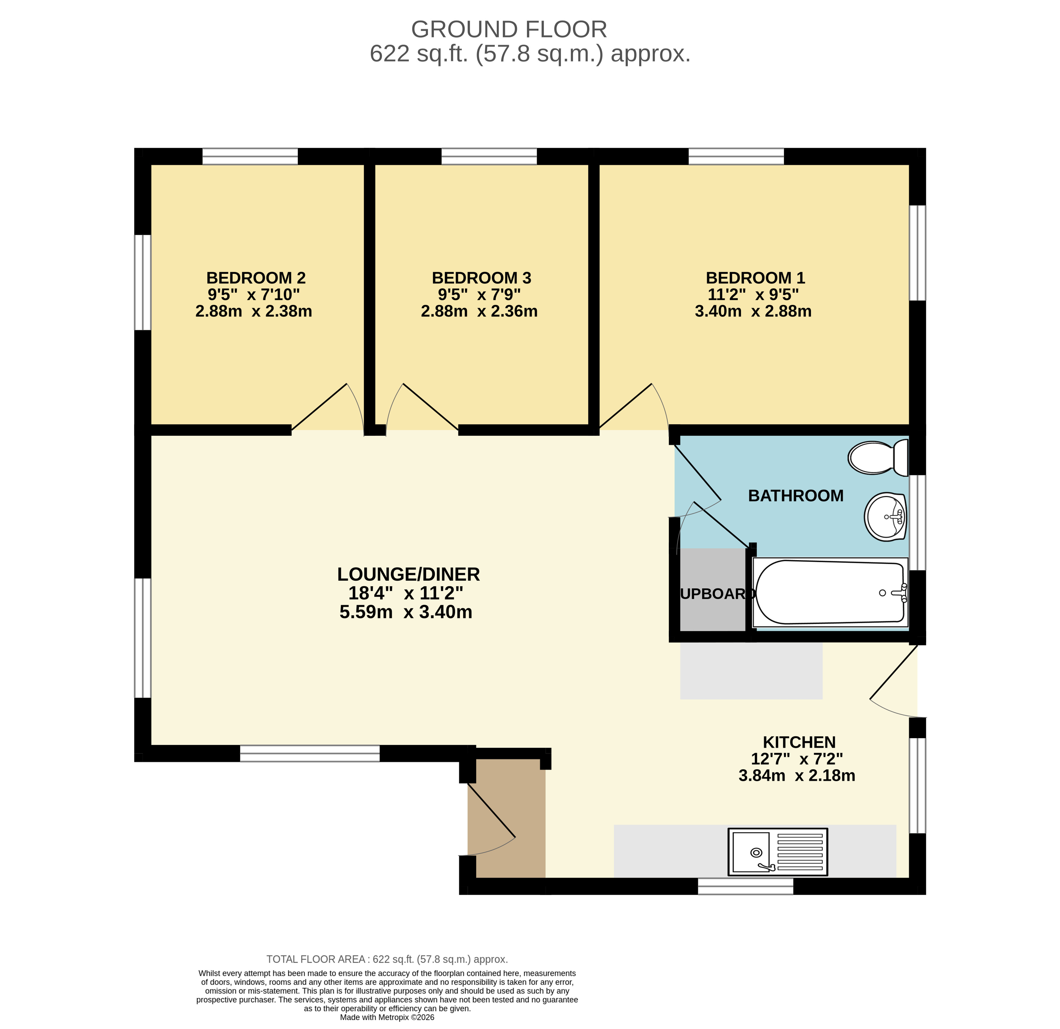 Sandpiper, 9, Leadengate Close, Braunton floorplan