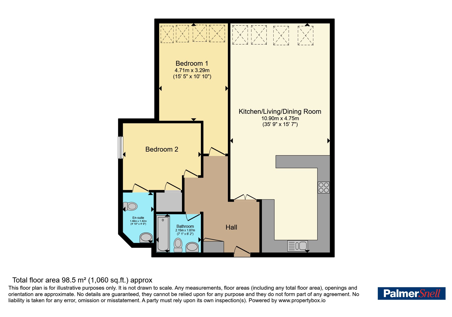 15 Spinnaker View, 2, Weston Road, Dorset floorplan