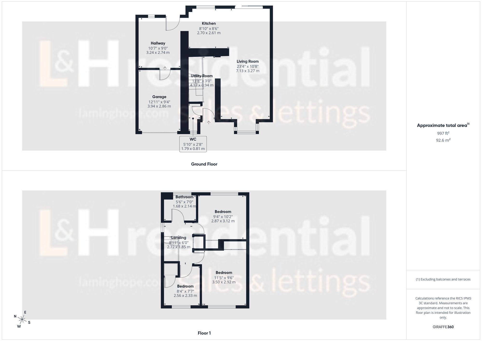 36 The Campions, Borehamwood floorplan