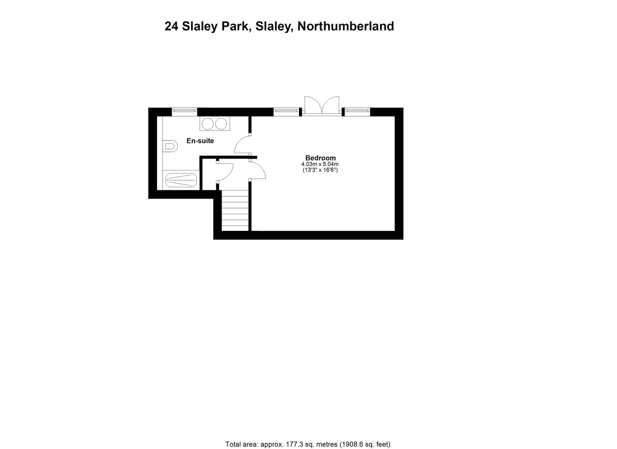Villa 24 Slaley Hall Lodge, Hexham floorplan