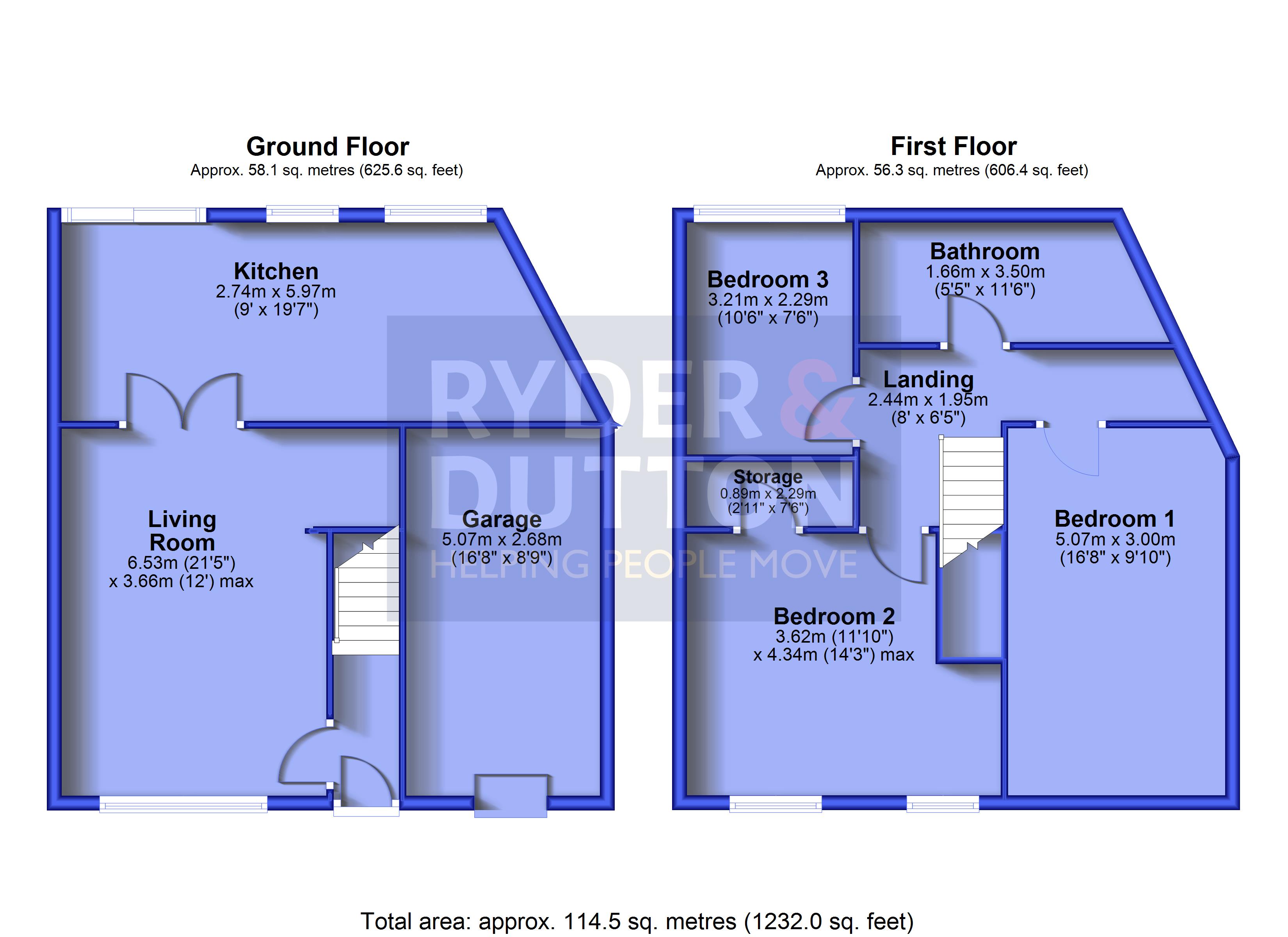 128, Nuthurst Road, Greater Manchester floorplan