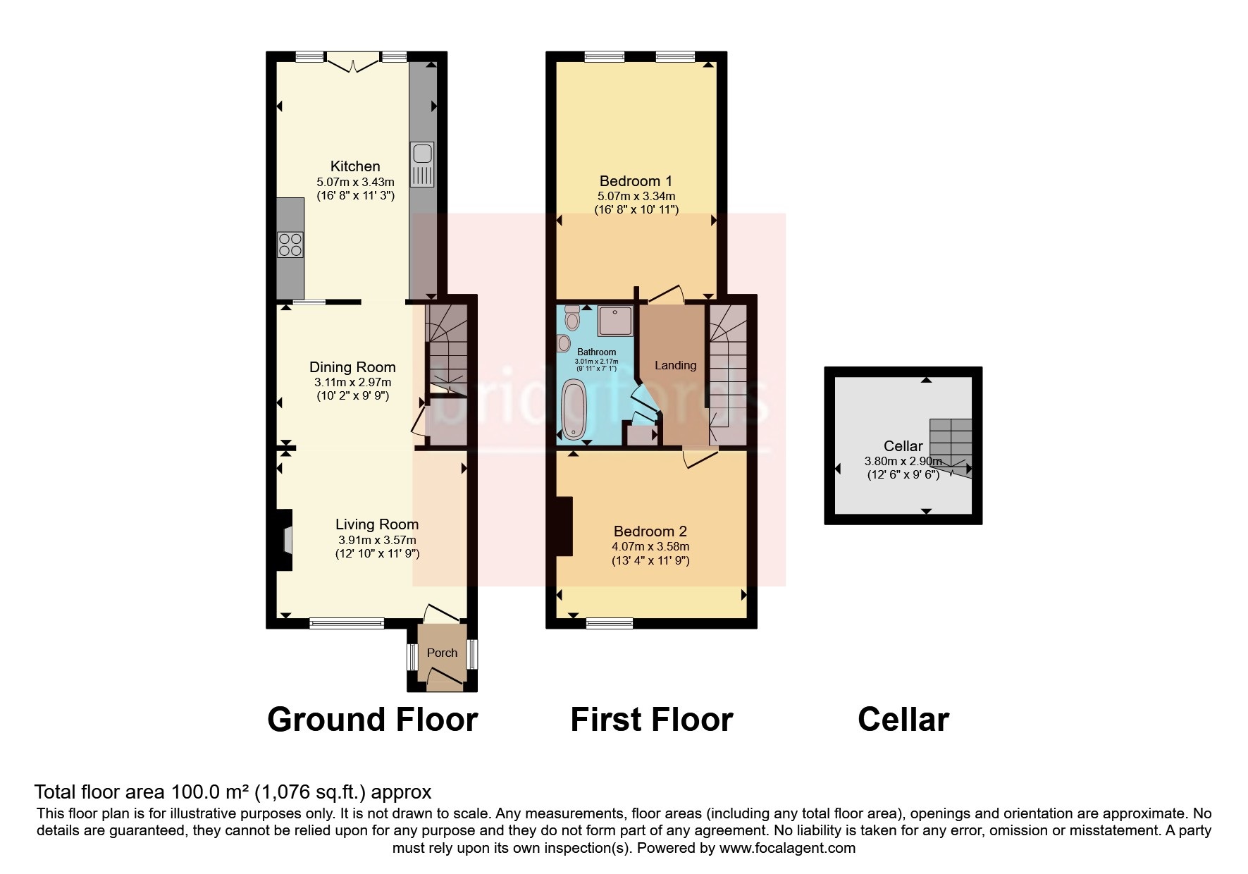 12, Chapel Lane, Northwich floorplan