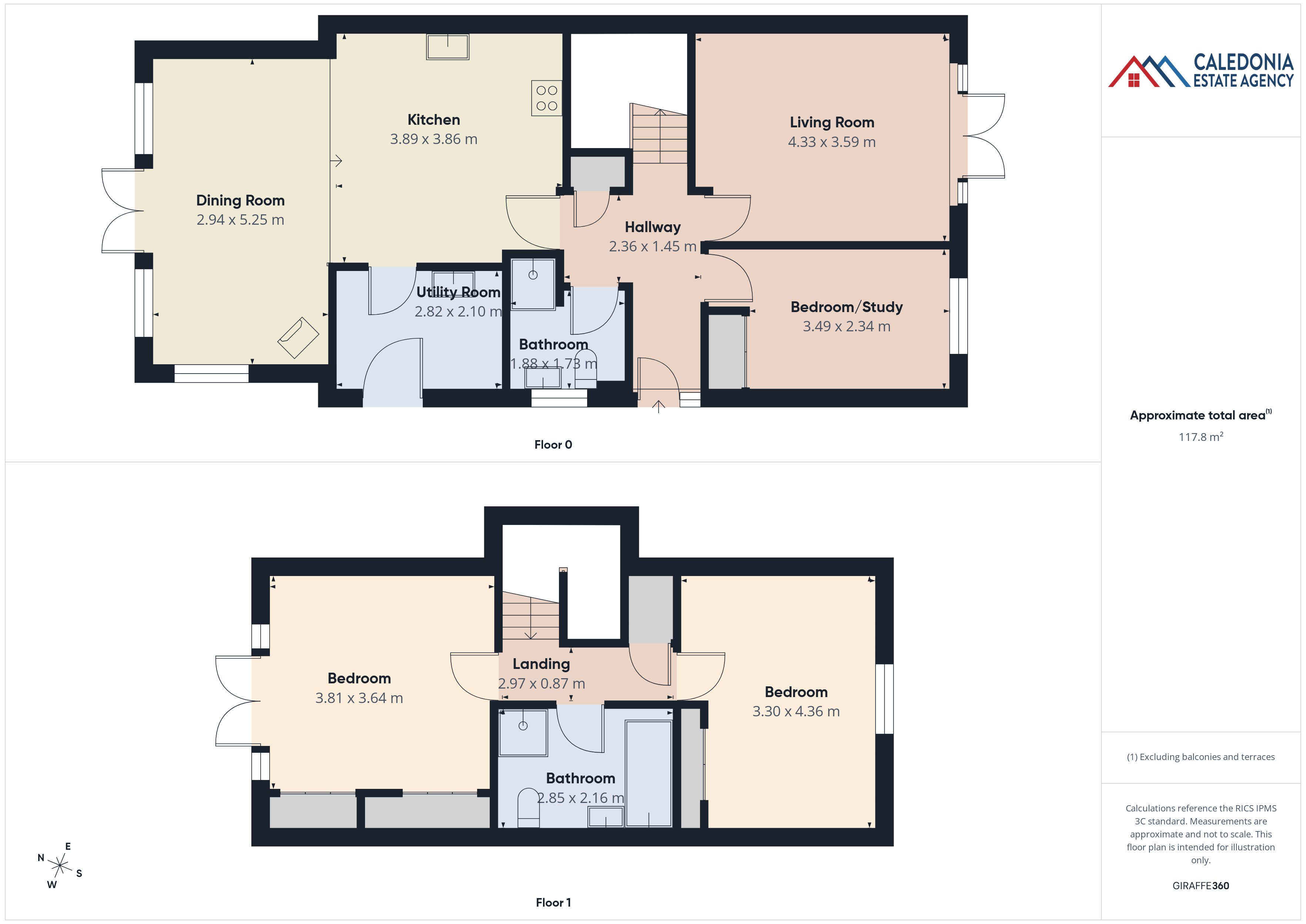 Am Bodach, Am Bodach, Newtonmore floorplan