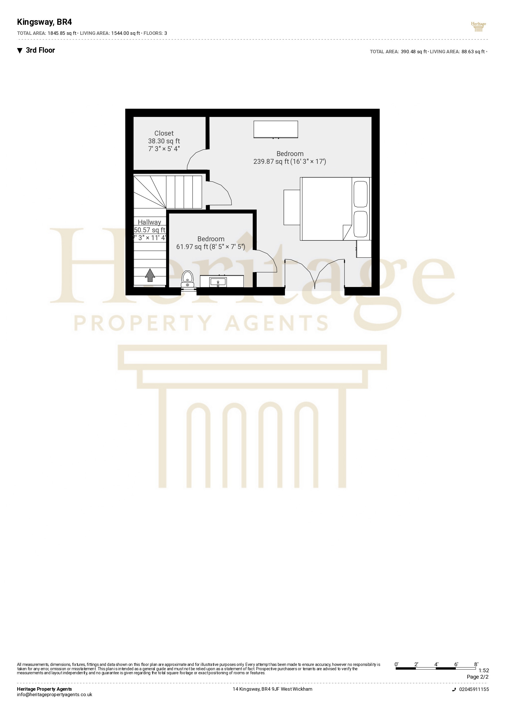 90, Kingsway, West Wickham floorplan