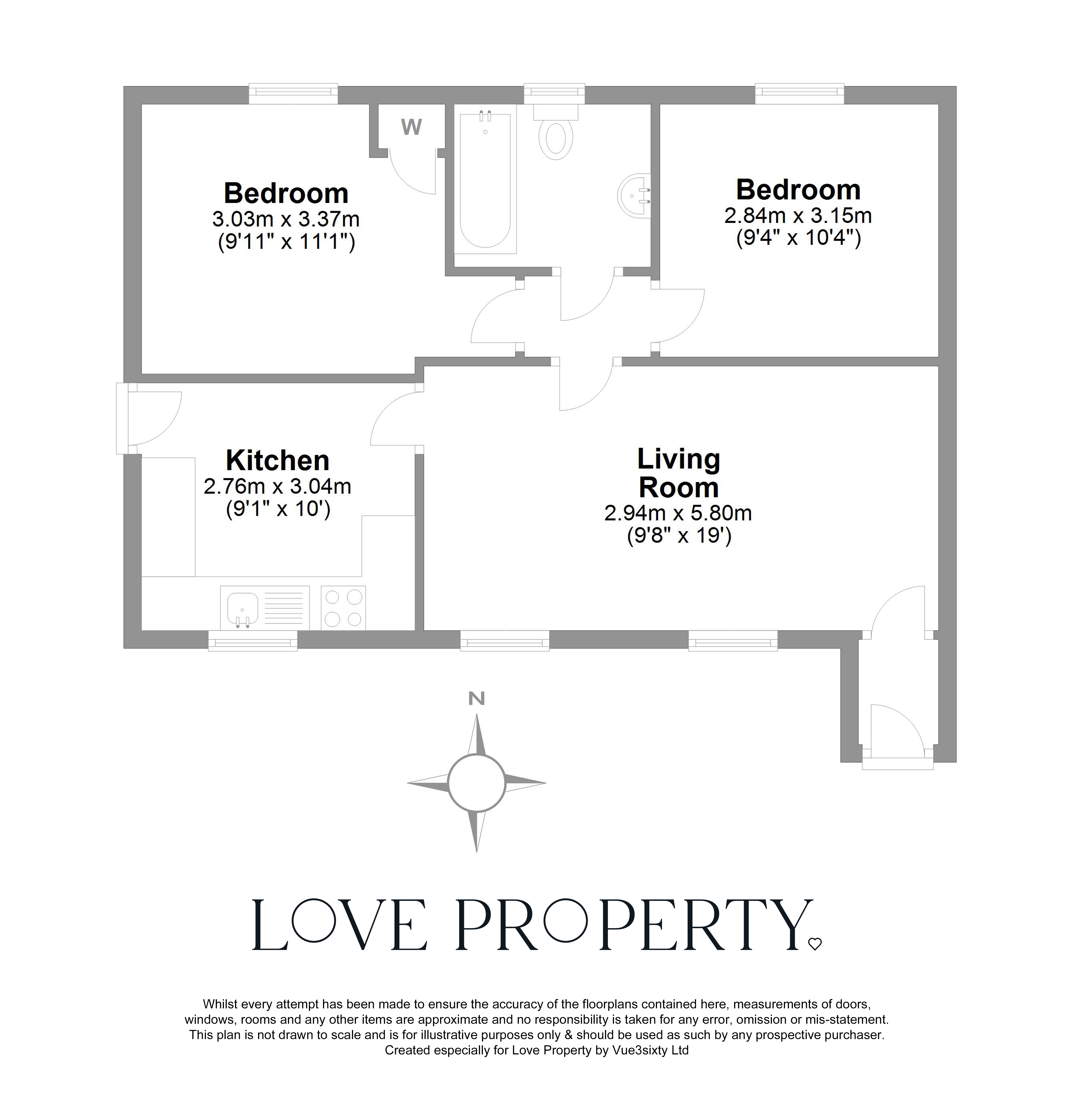 8, St. Martins Close, Catterick Garrison floorplan