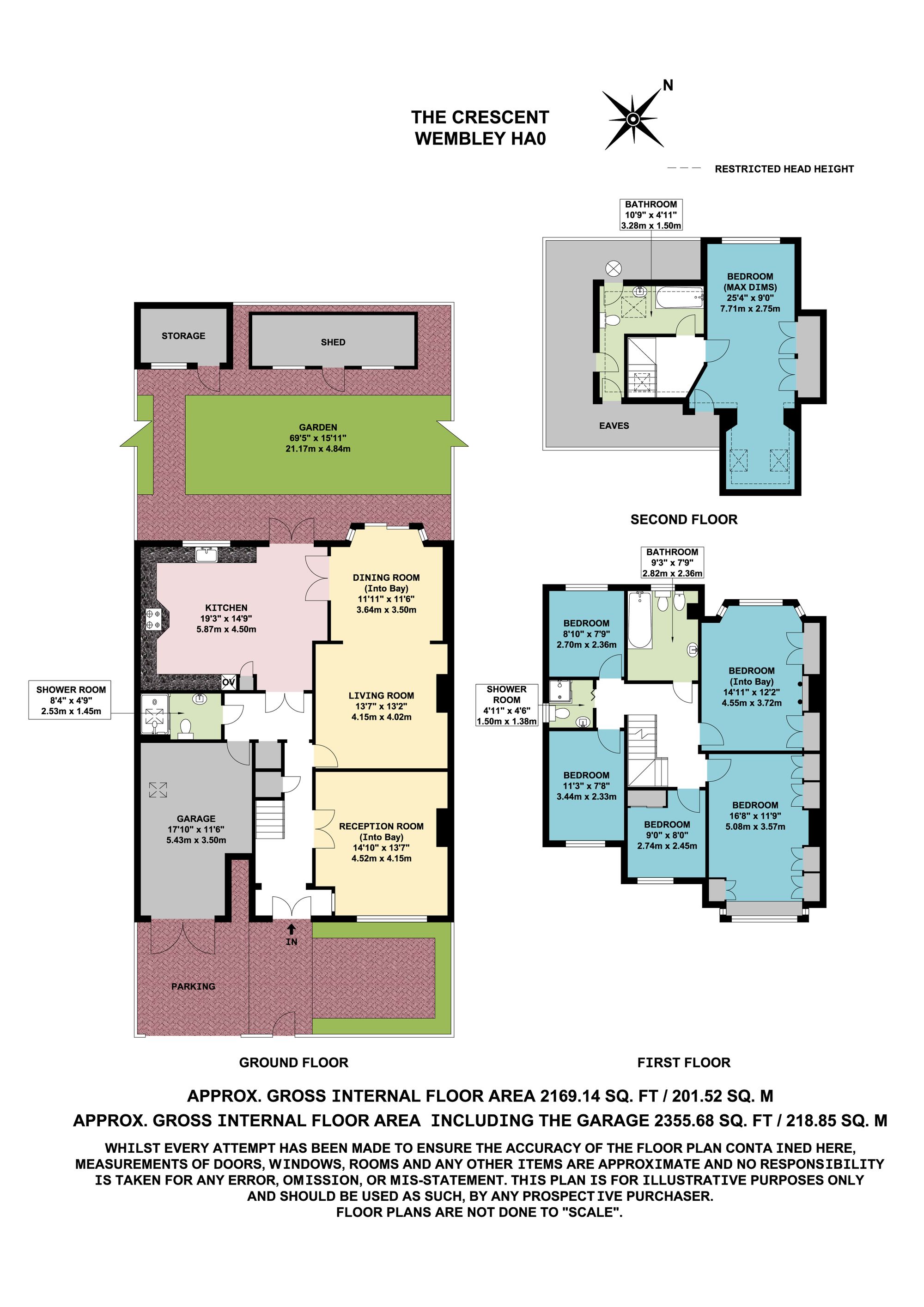 11 The Crescent, Wembley floorplan