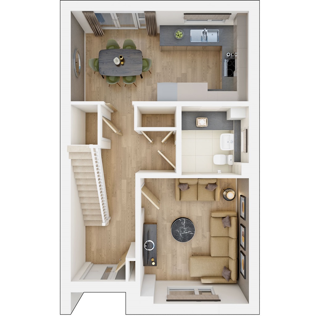 Stortford Fields, 13 Bass Close, Off Rye Street, Bishop's Stortford floorplan