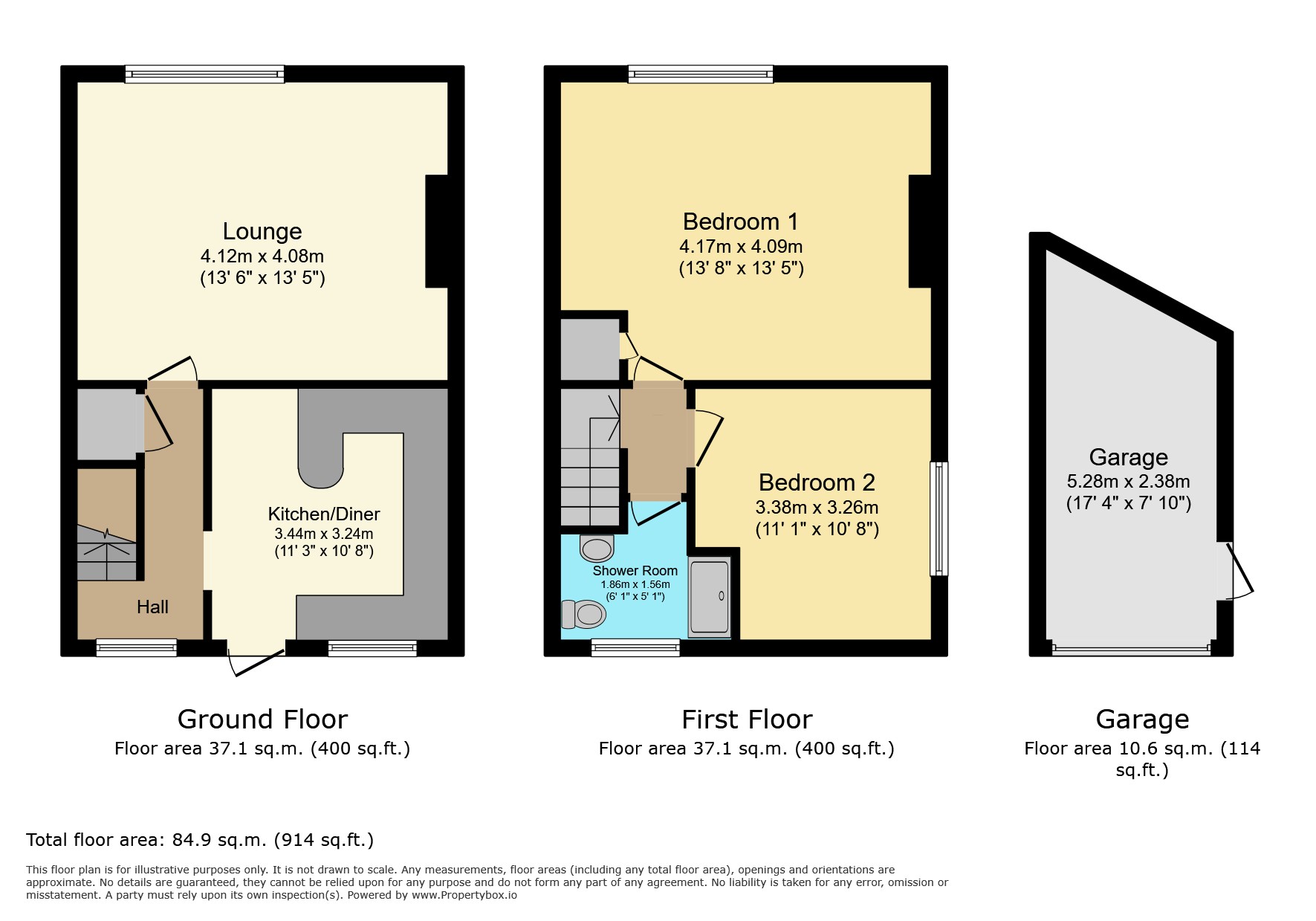 2 Church Road, Nuneaton floorplan