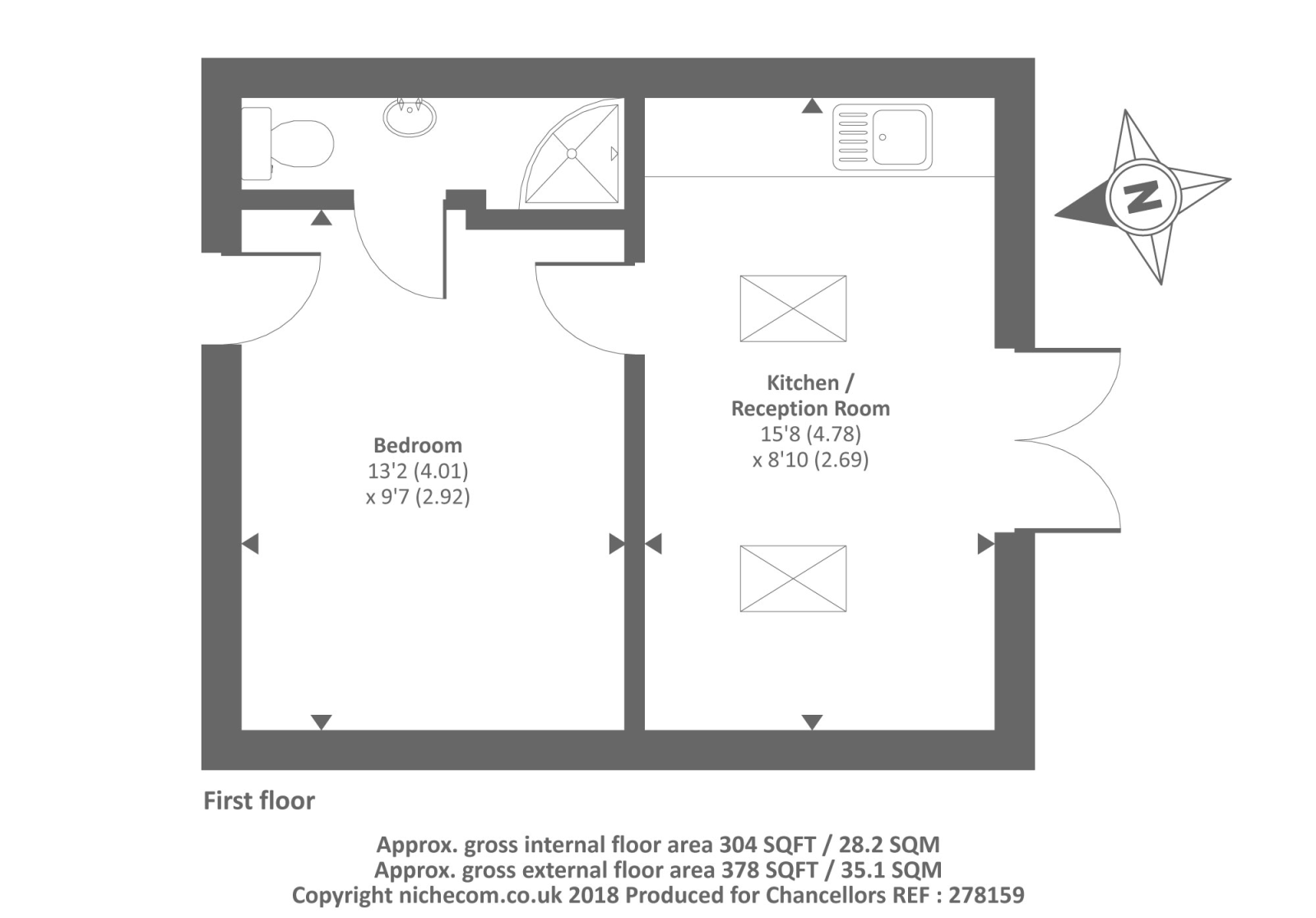 1 Bedrooms Flat to rent in Black Horse Close, Windsor SL4