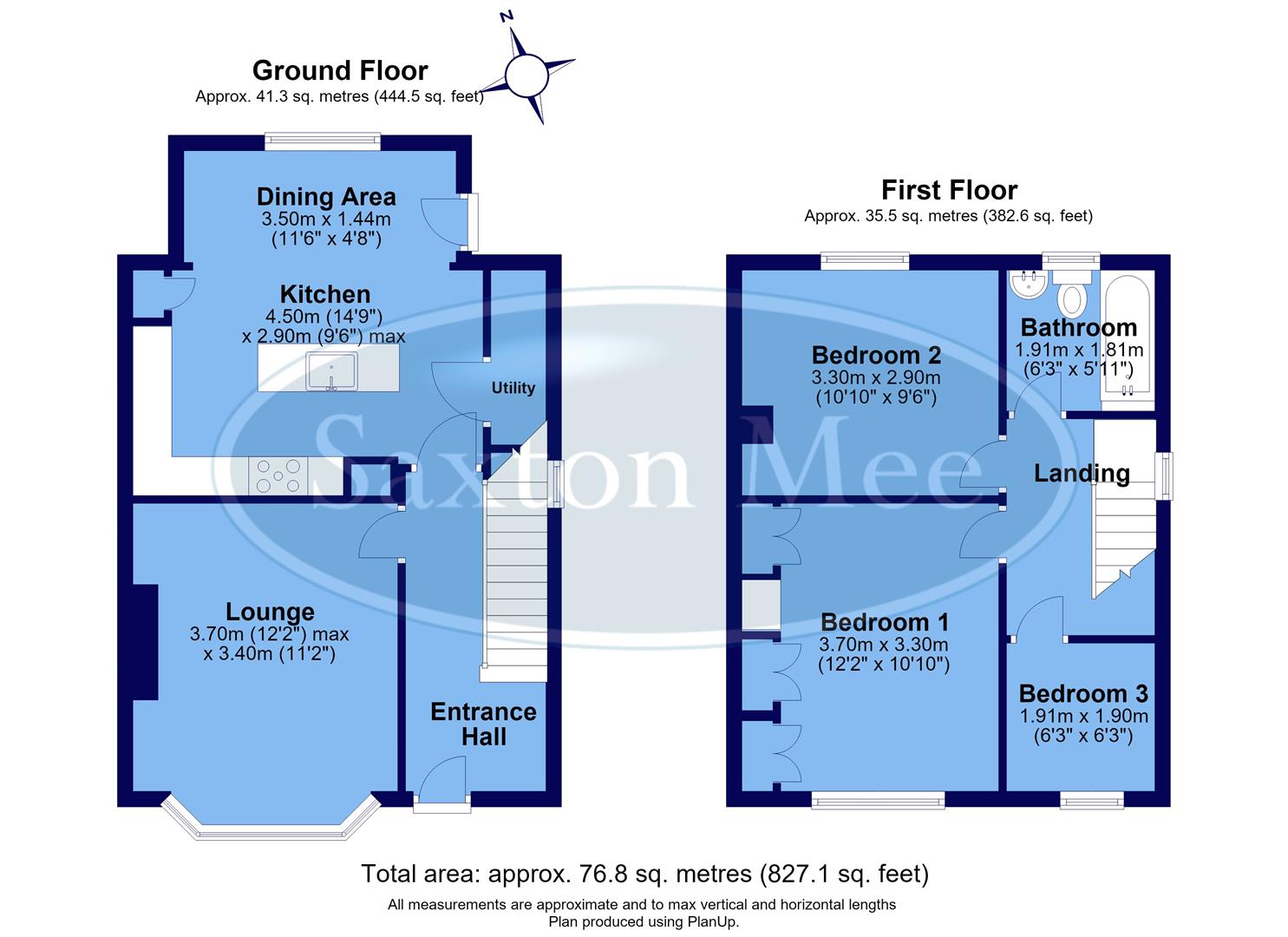 37, Smithy Moor Avenue, Sheffield floorplan