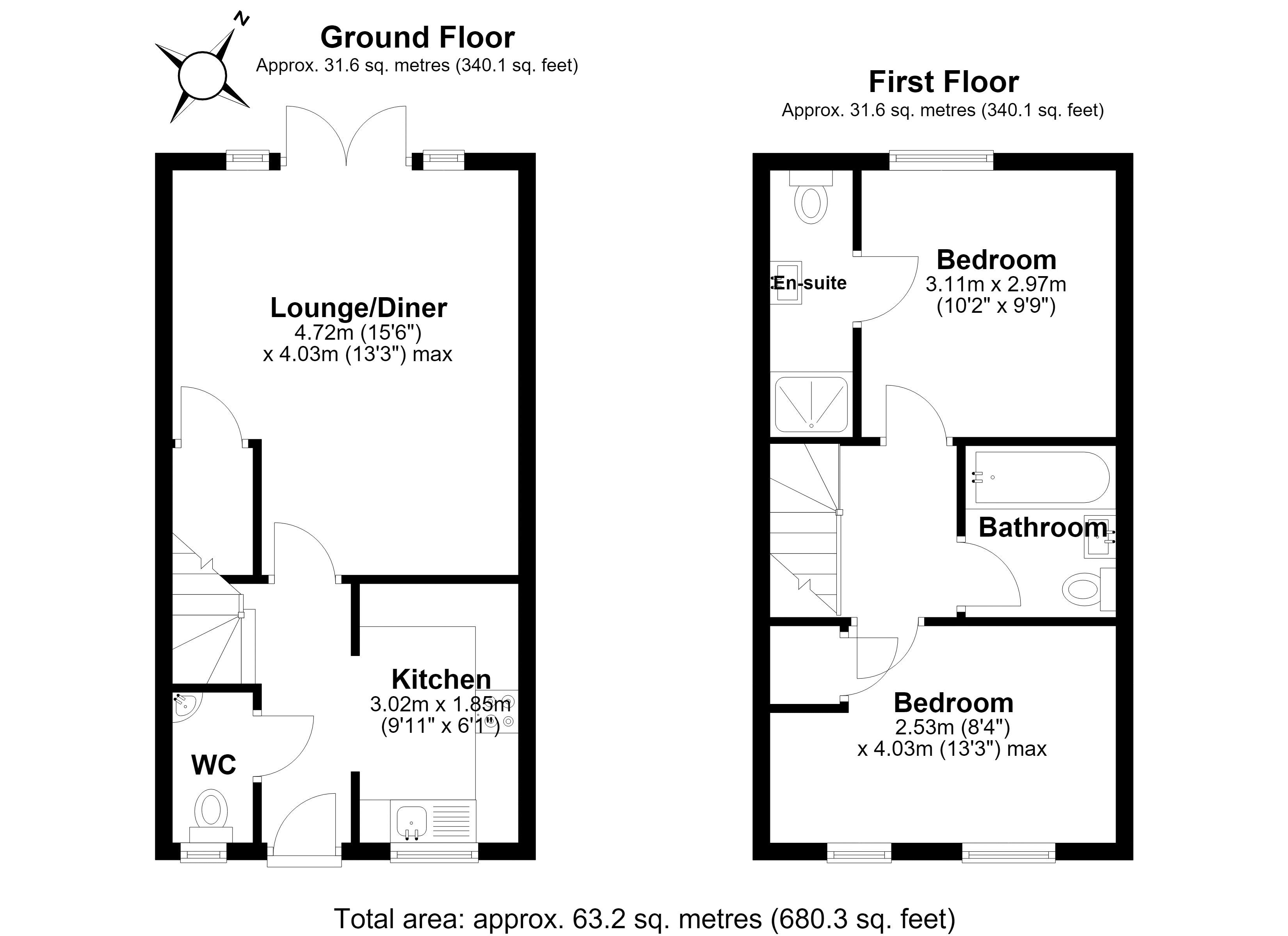 45, Haycop Rise, Broseley floorplan