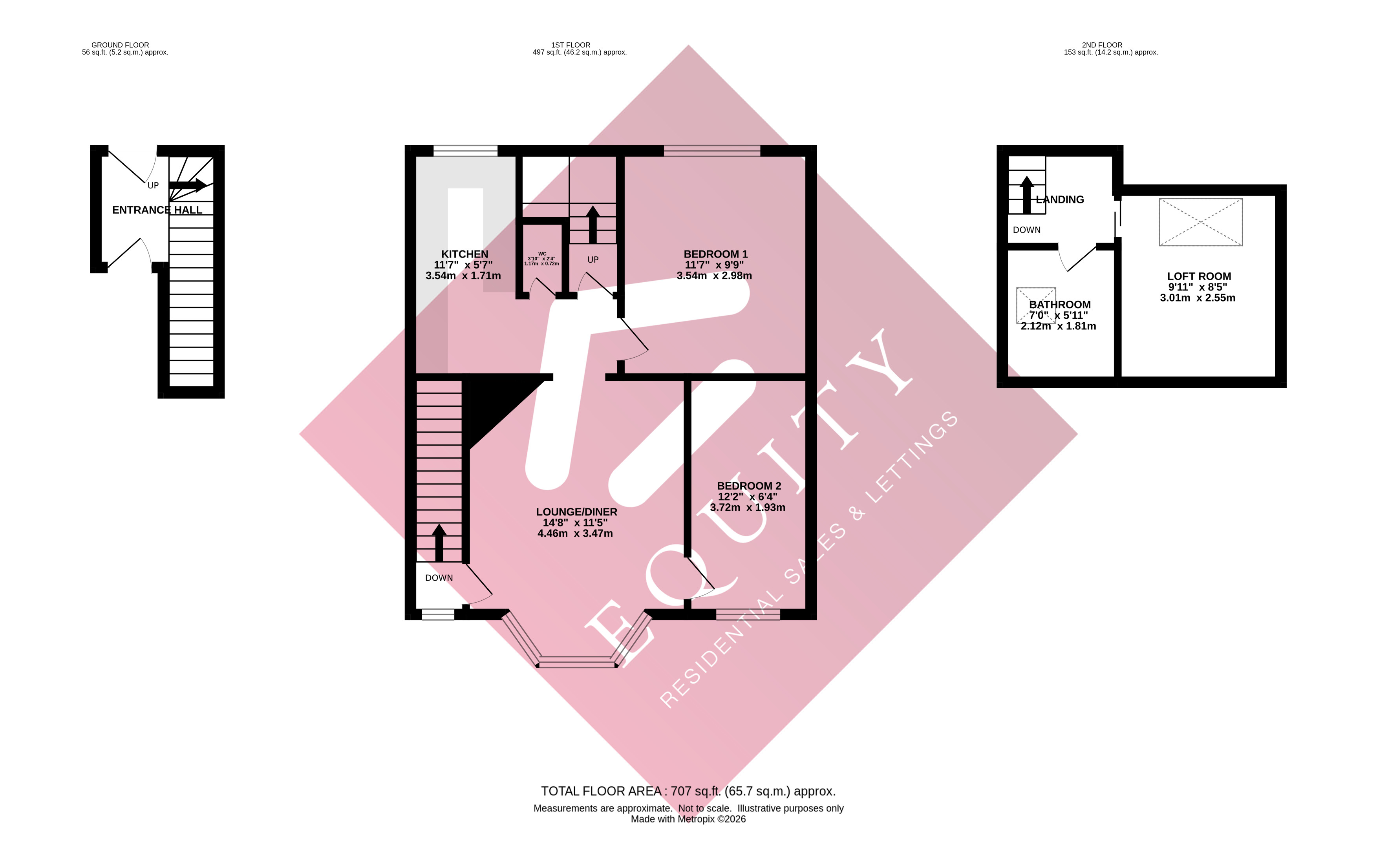 15, Glenloch Road, Enfield floorplan