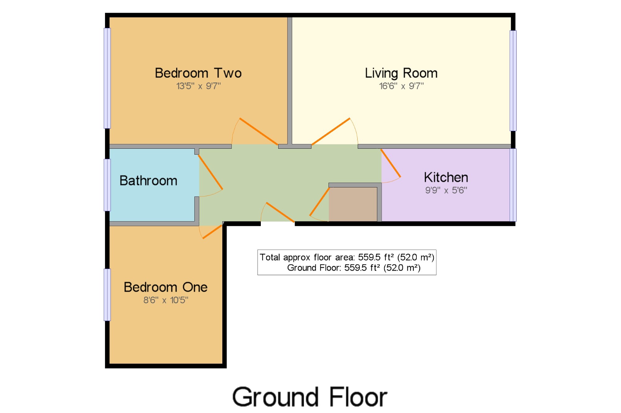 2 Bedrooms Flat for sale in Green Dragon Court, Strathmore Avenue, Luton, Bedfordshire LU1