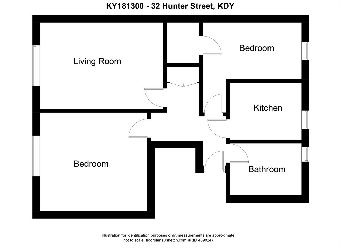 2 Bedrooms Flat for sale in Hunter Street, Kirkcaldy, Fife KY1