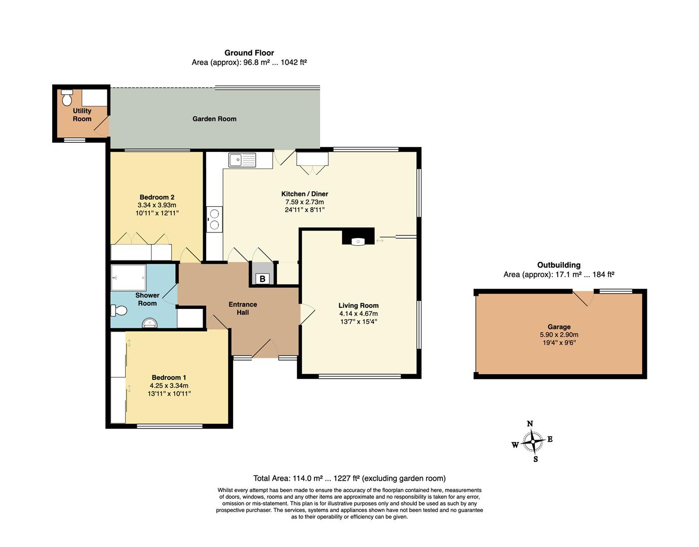 8, Reeds Park, Lostwithiel floorplan