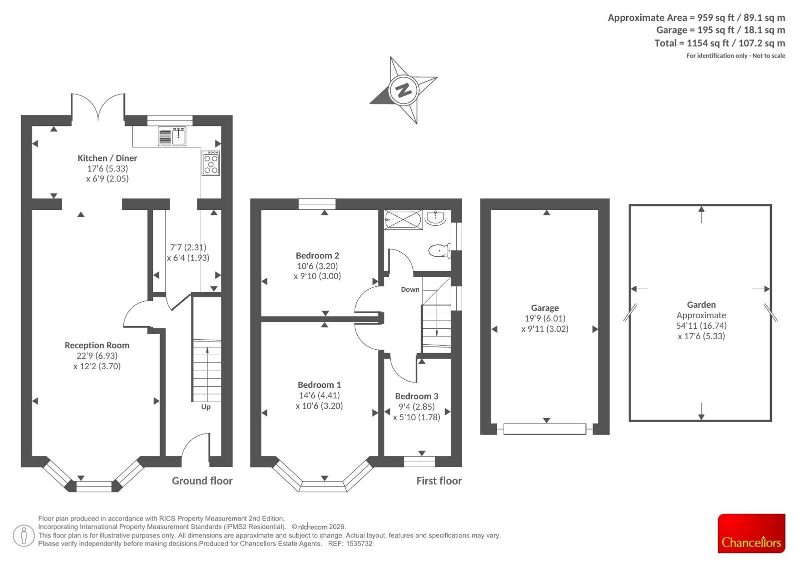 Napier Road, Oxfordshire floorplan