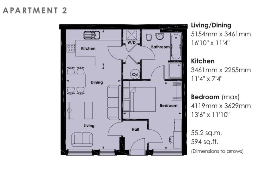 201b, Watling Street, Radlett floorplan