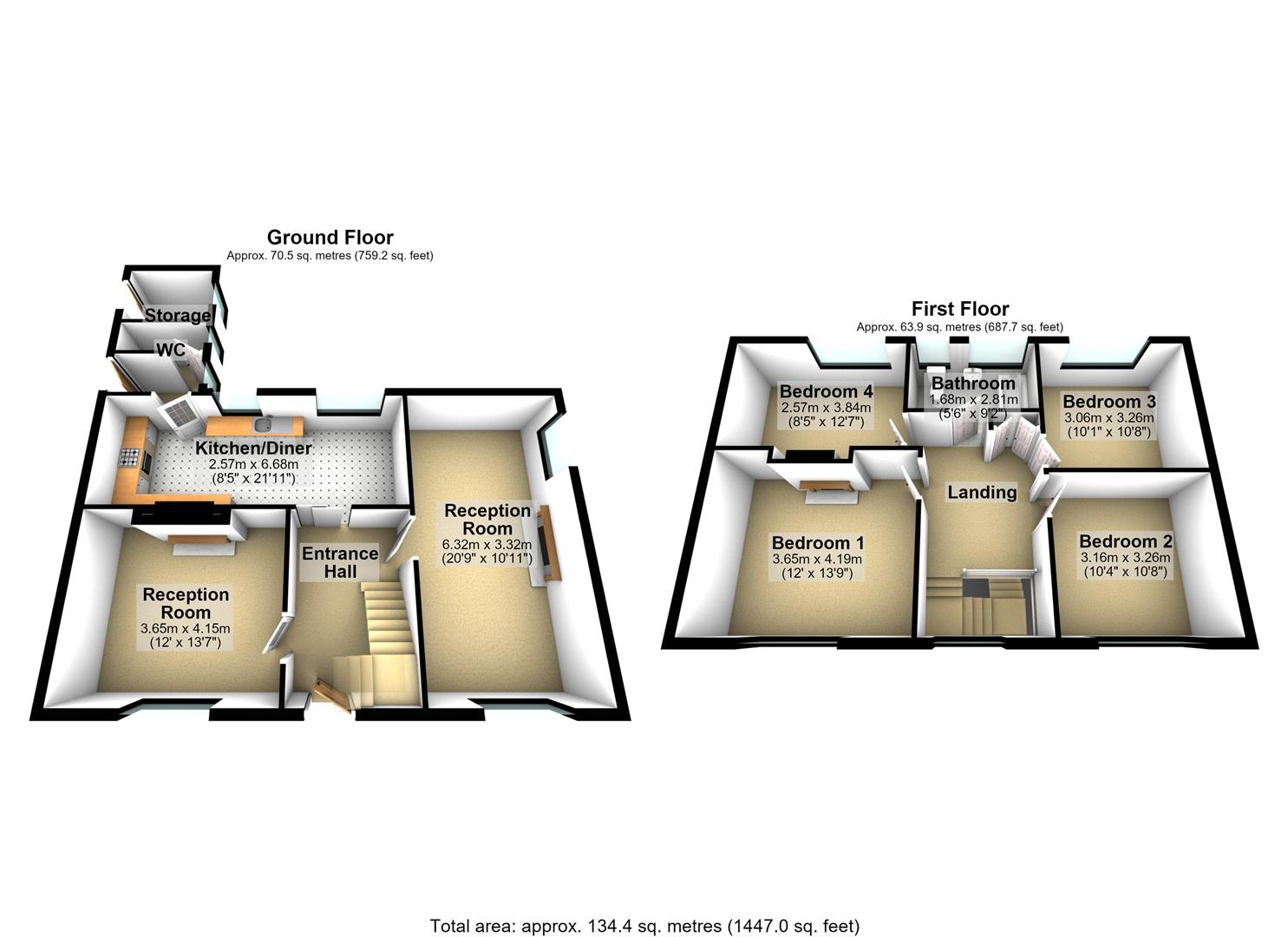 Ger Y Coed, Llanelli floorplan