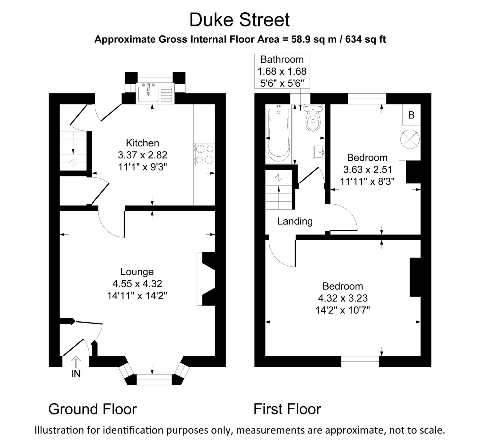 7, Duke Street, Burnley floorplan