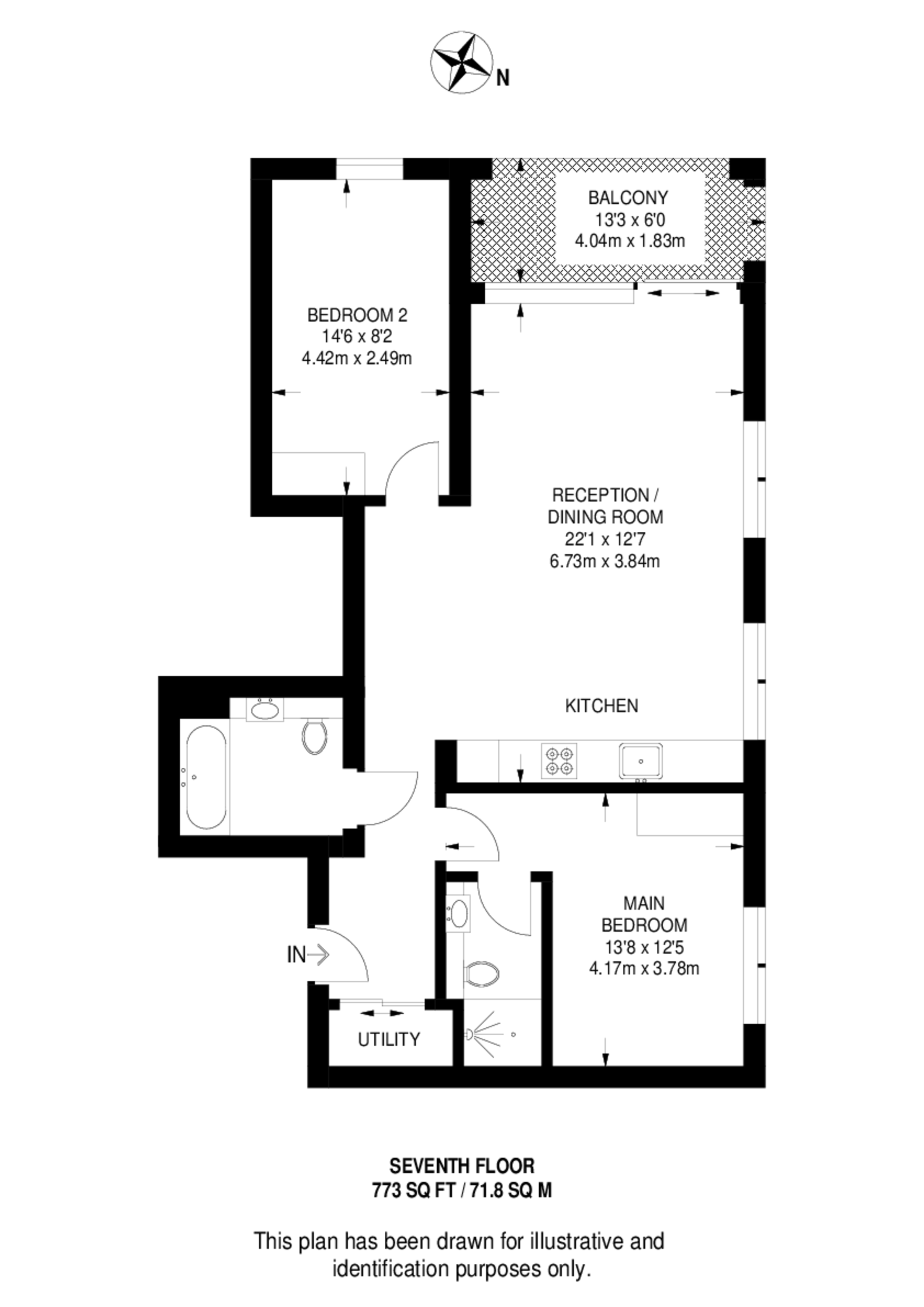 Heygate Street, Elephant and Castle floorplan