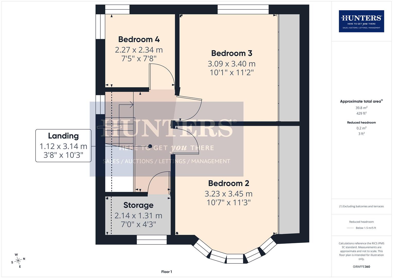 15, Burnhope Drive, Sunderland floorplan