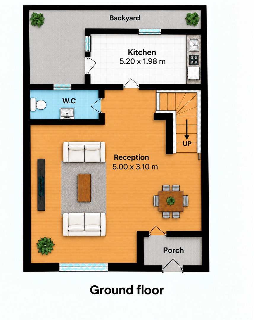 22, Sherrington Street, Manchester floorplan