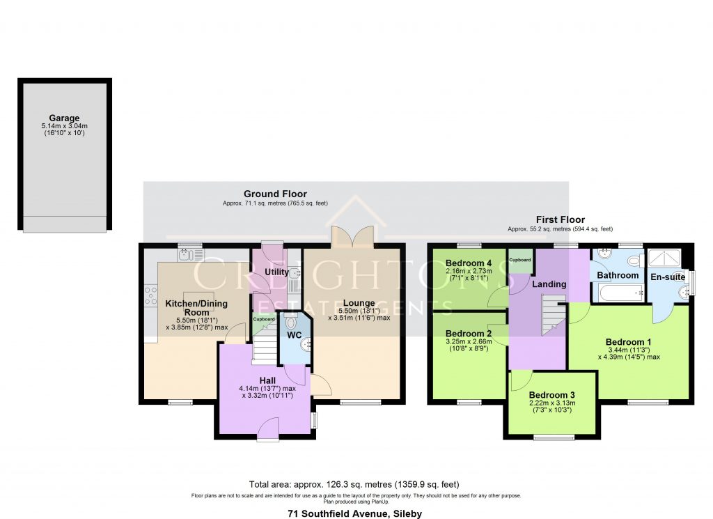71, Southfield Avenue, Loughborough floorplan