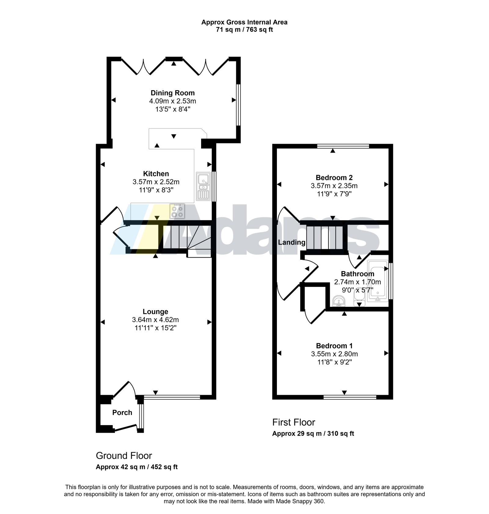 9, Bayvil Close, Runcorn floorplan