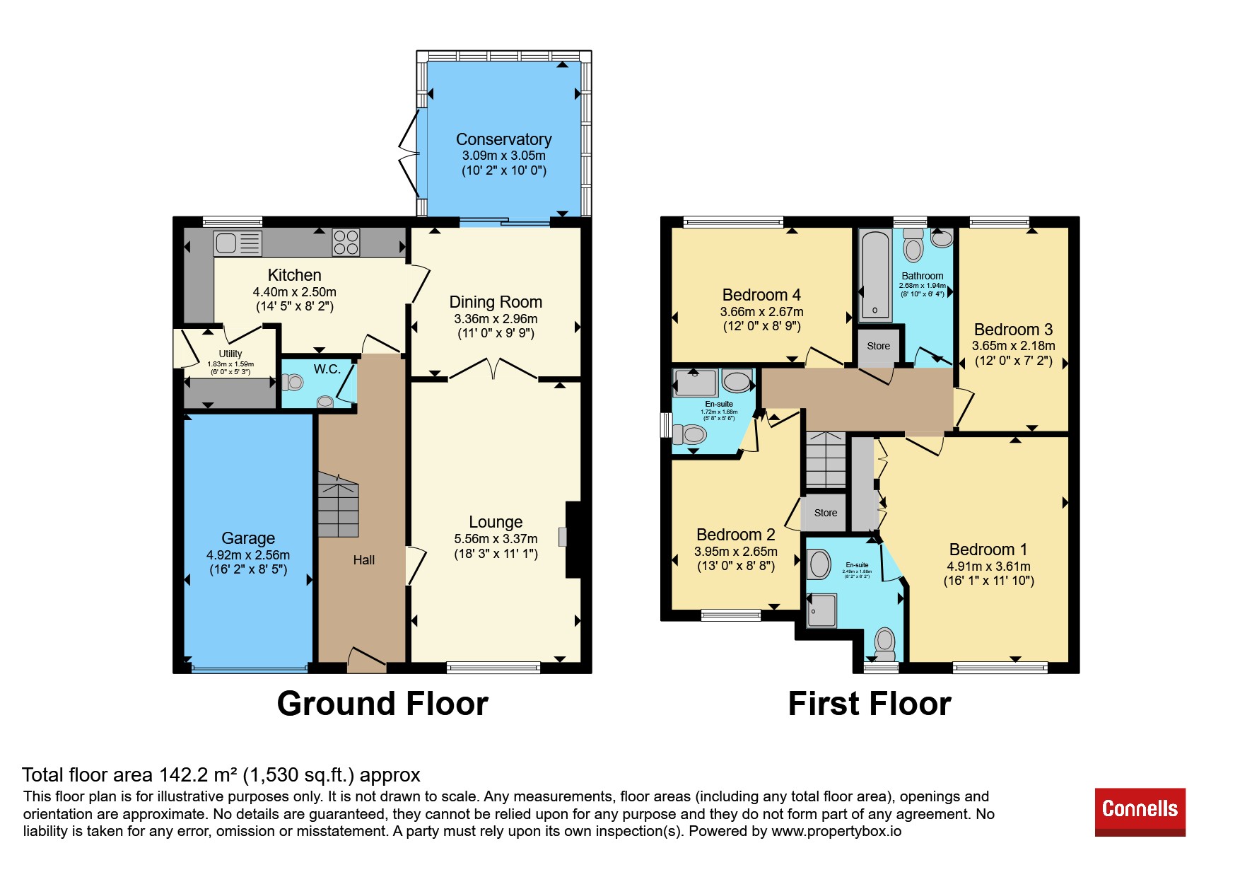 18, Rannoch Avenue, WORCESTER floorplan