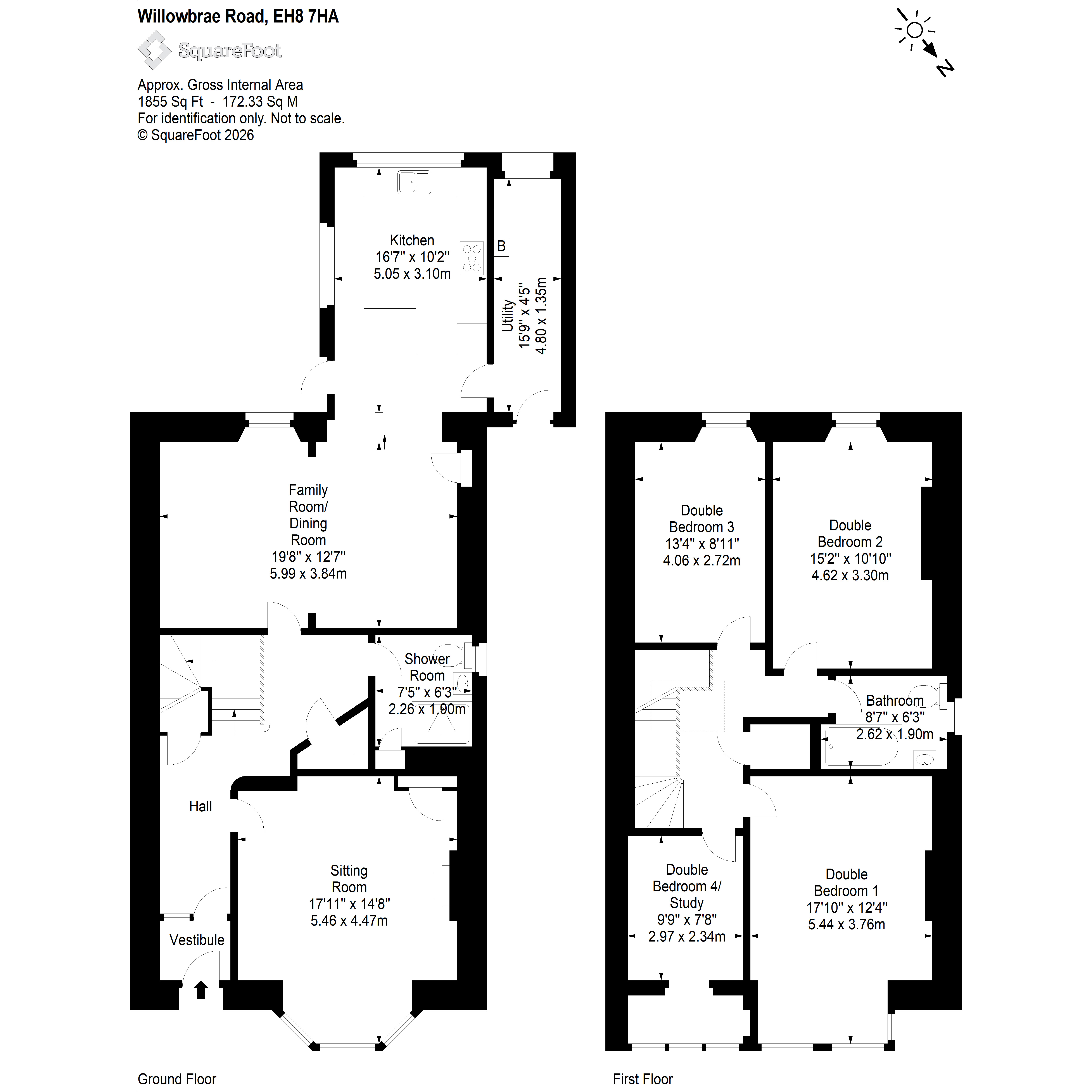 80 Willowbrae Road, Willowbrae Edinburgh floorplan