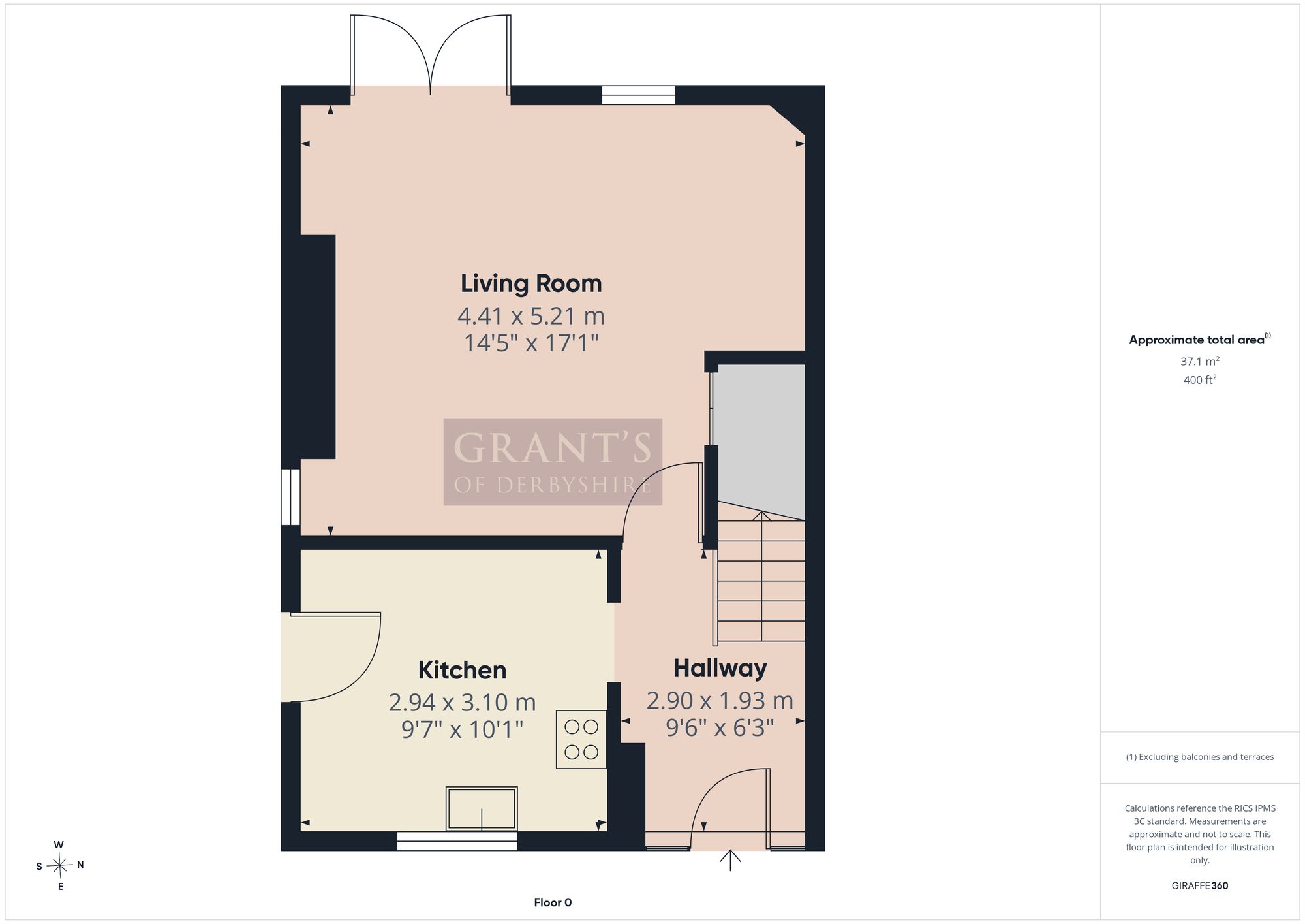 2 Annies Close, Matlock floorplan