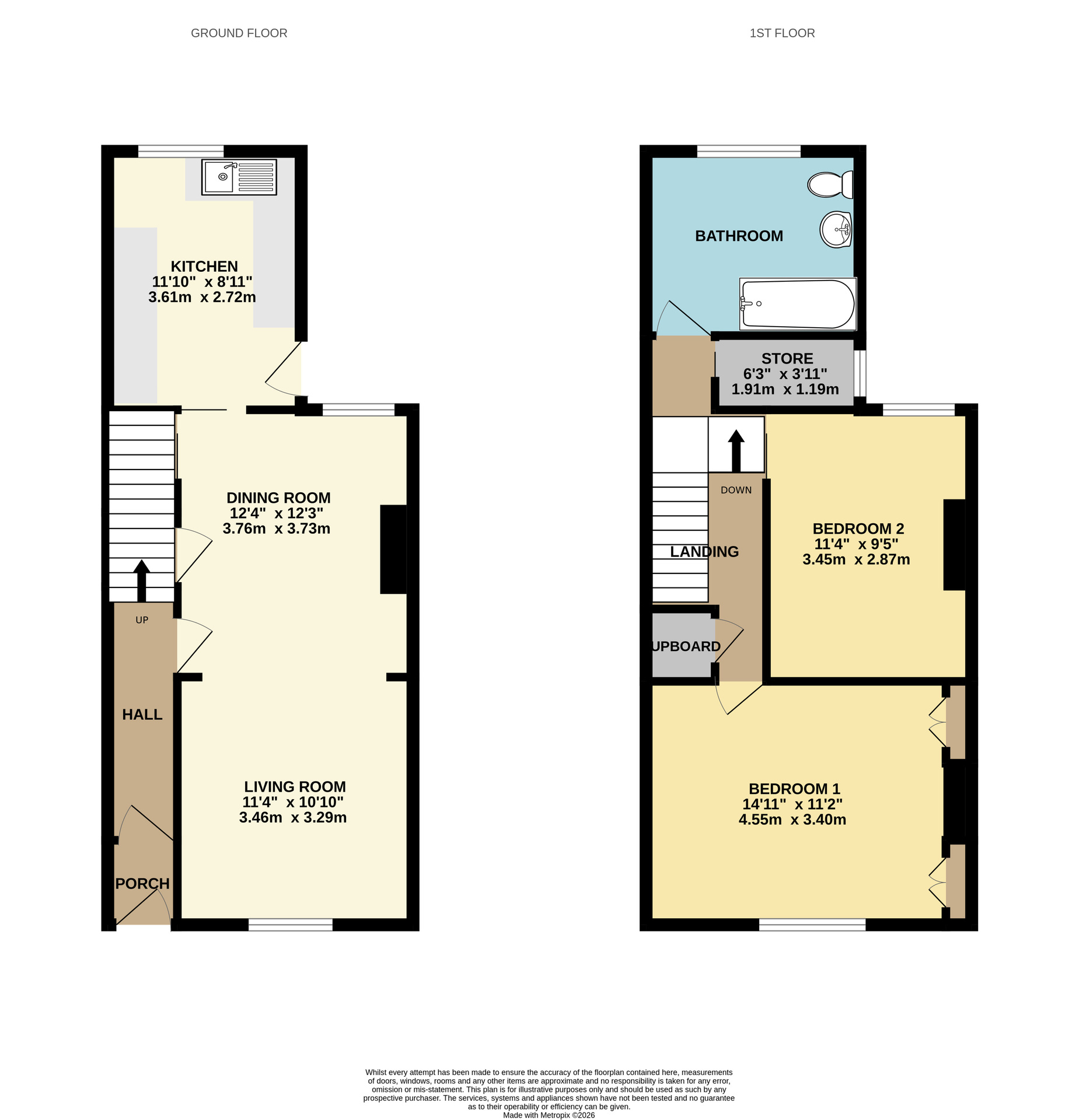 9 Clarence Road, Portland floorplan