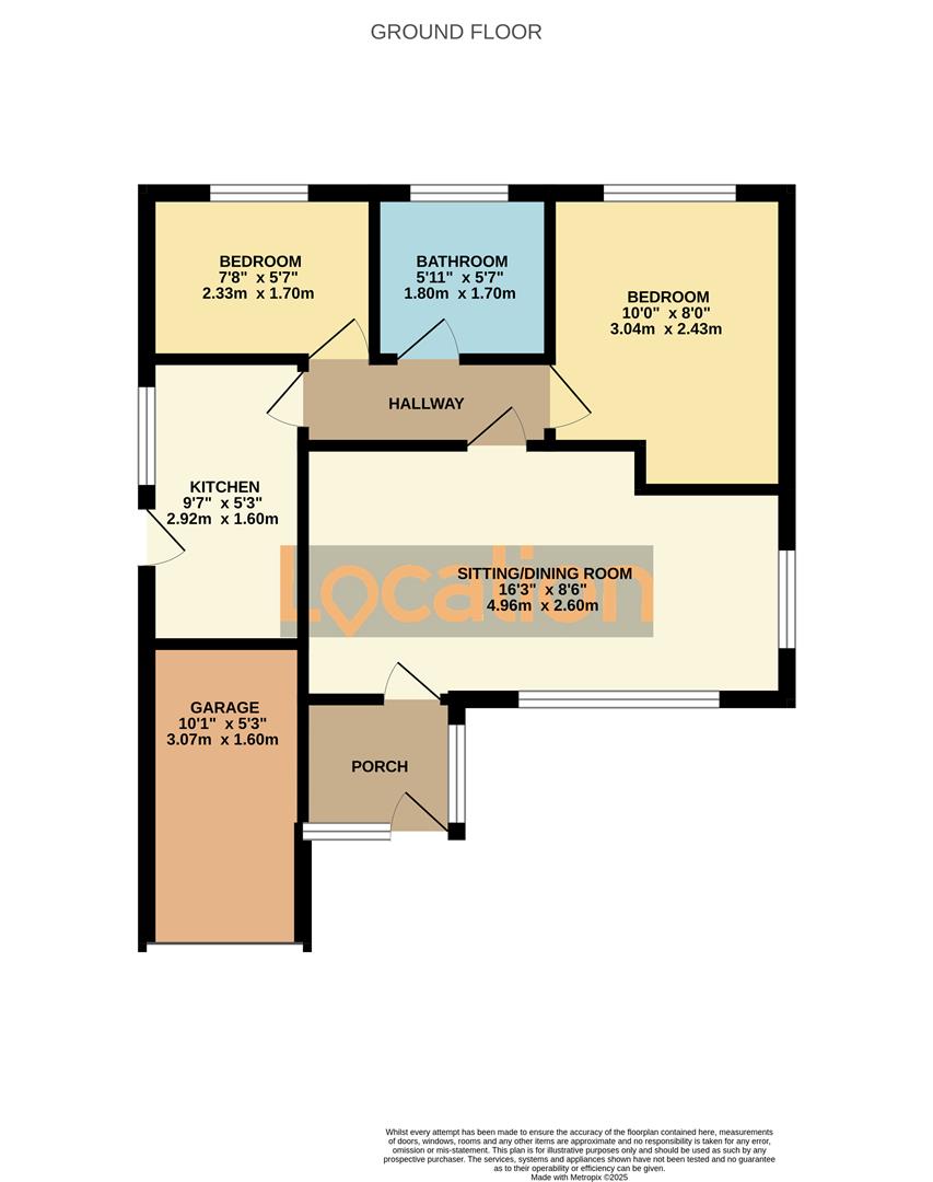 2, Old Hall Close, Mansfield floorplan